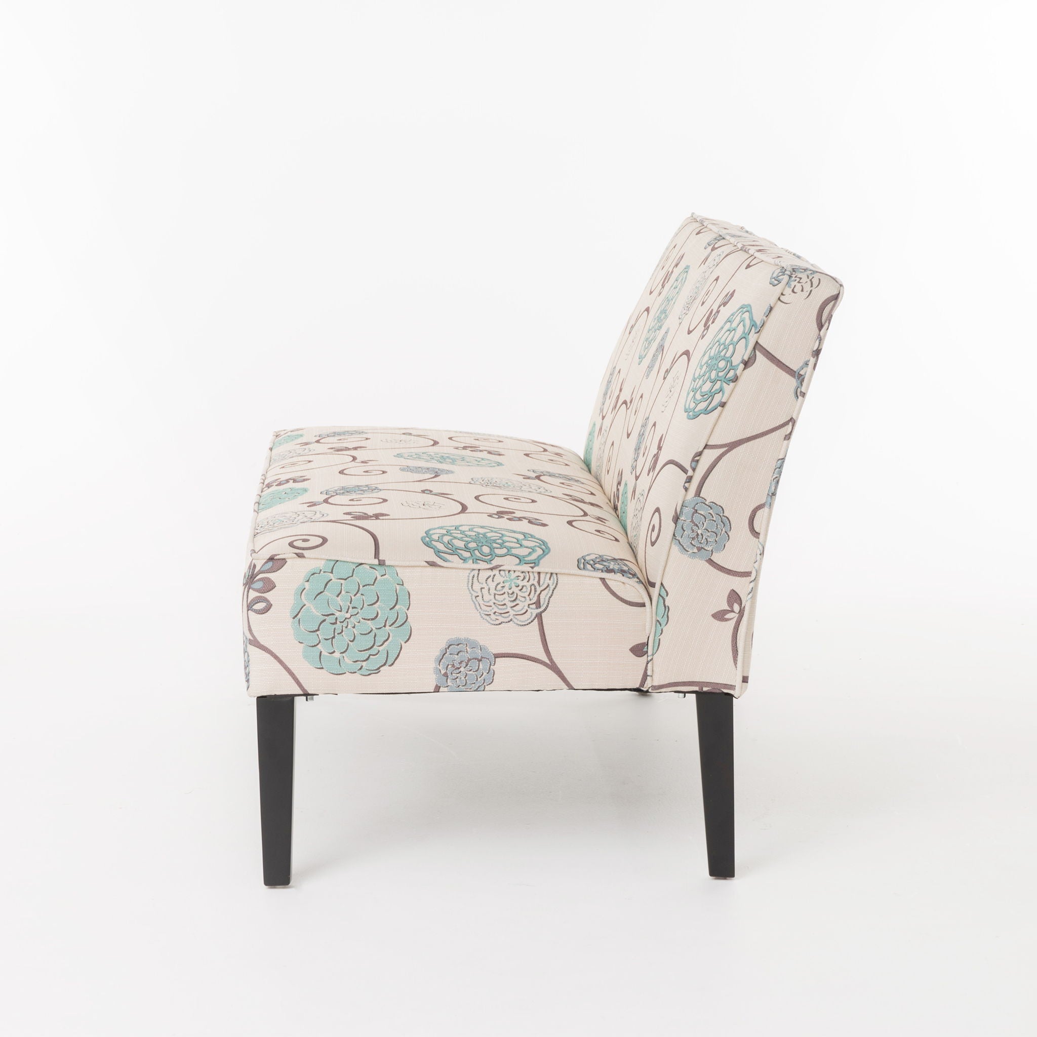 Contemporary Loveseat With Upholstered Fabric And Birch Wood Legs - Best Buy Furniture