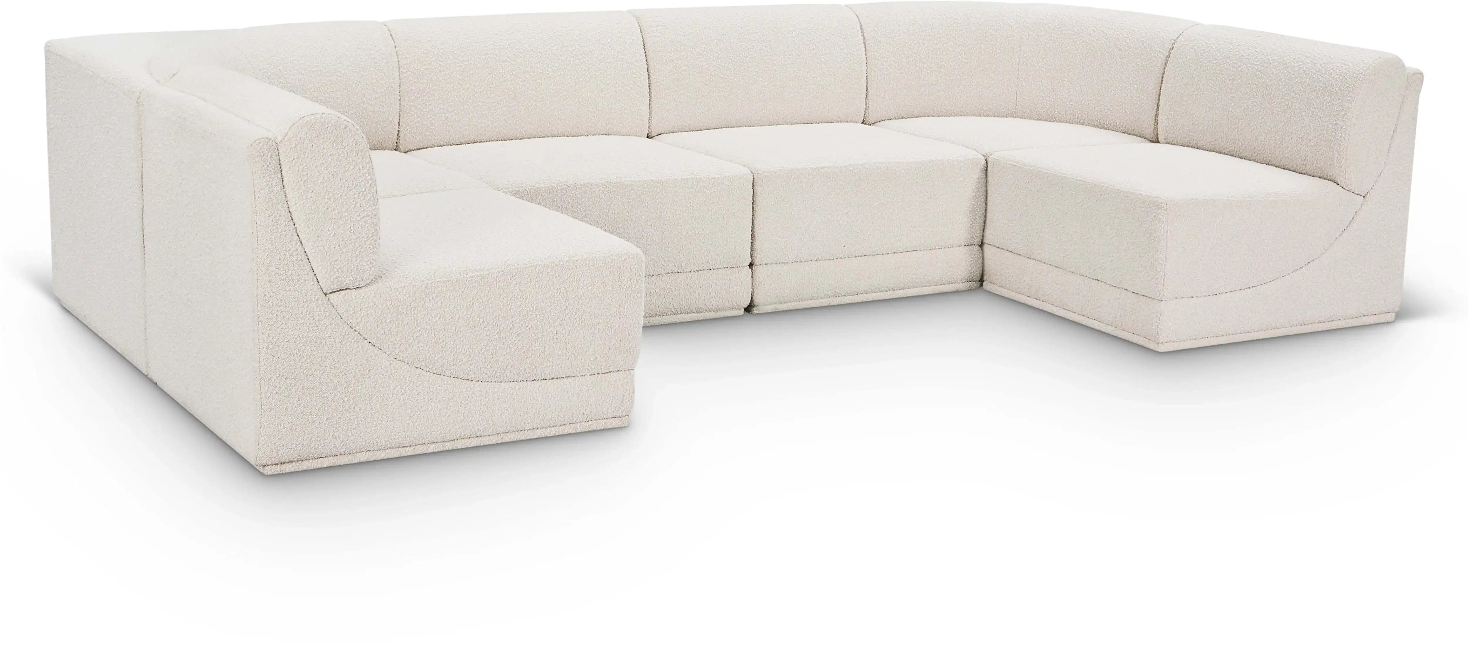 Ollie - 6 Piece Modular Sectional - Best Buy Furniture