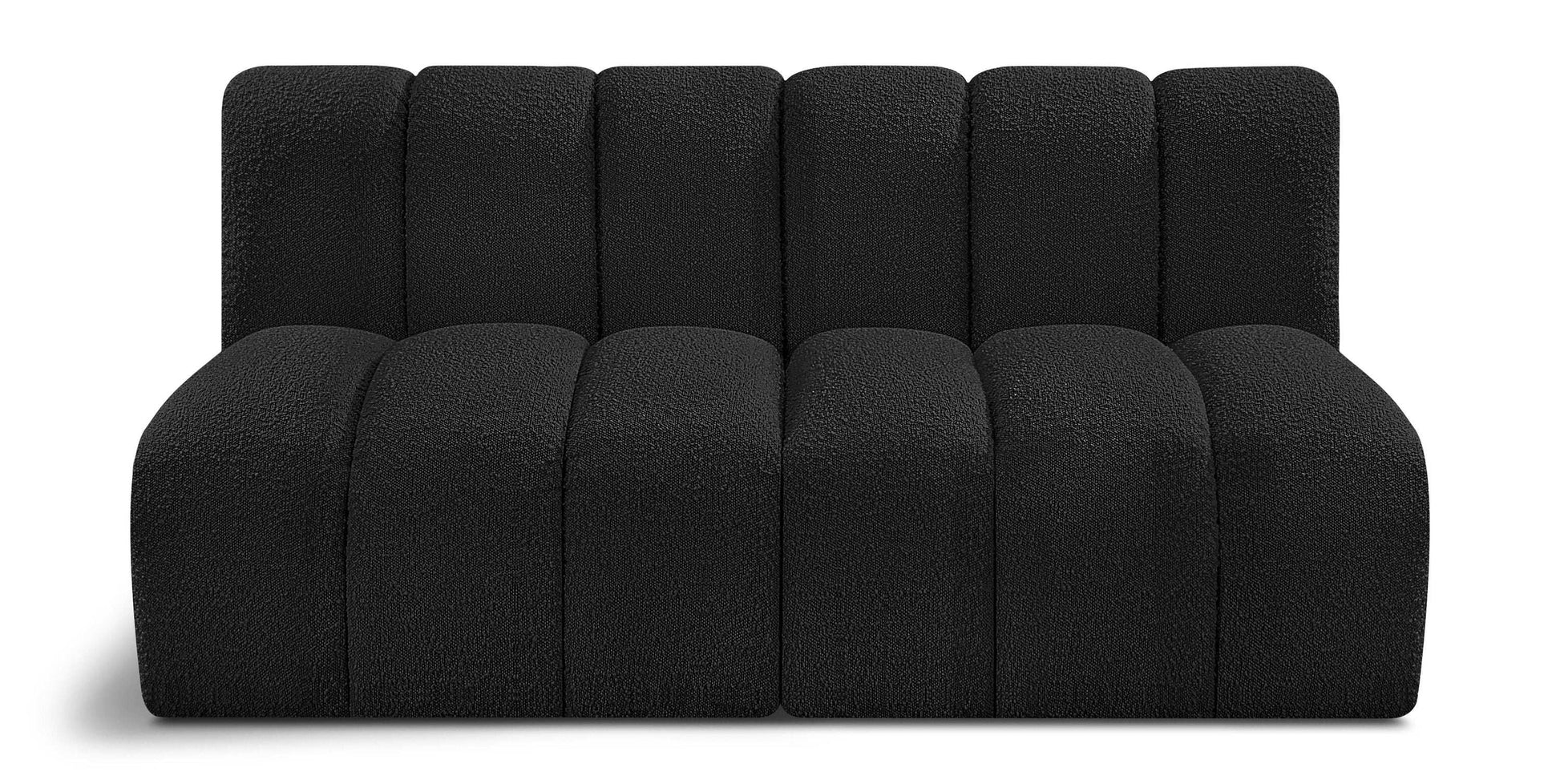 Arc - Boucle Fabric 2 Seats Modular Sofa - Best Buy Furniture