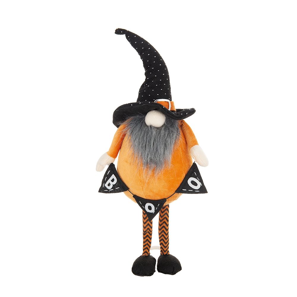 Standing Gnome With Gnome & Holding Banner, For Halloween Decor - Best Buy Furniture