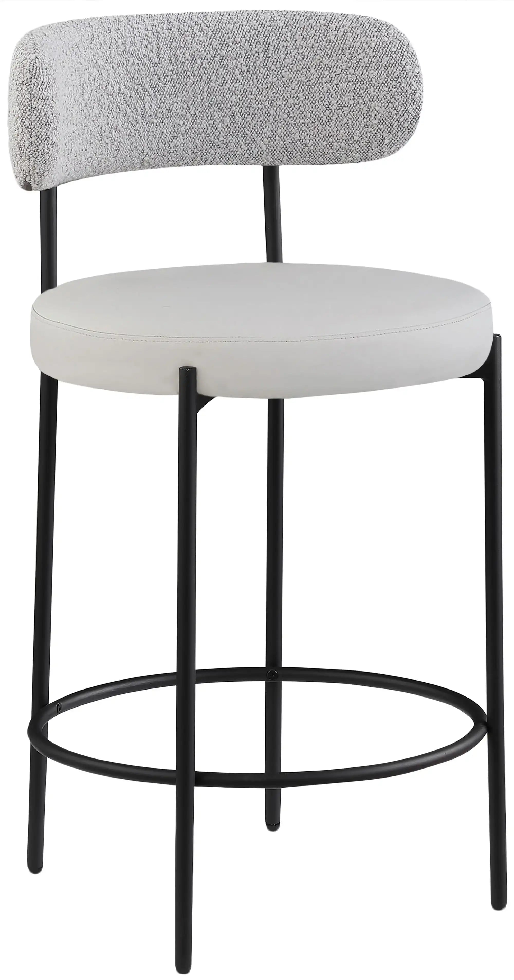 Beacon - Faux Leather Stool (Set of 2) - Best Buy Furniture