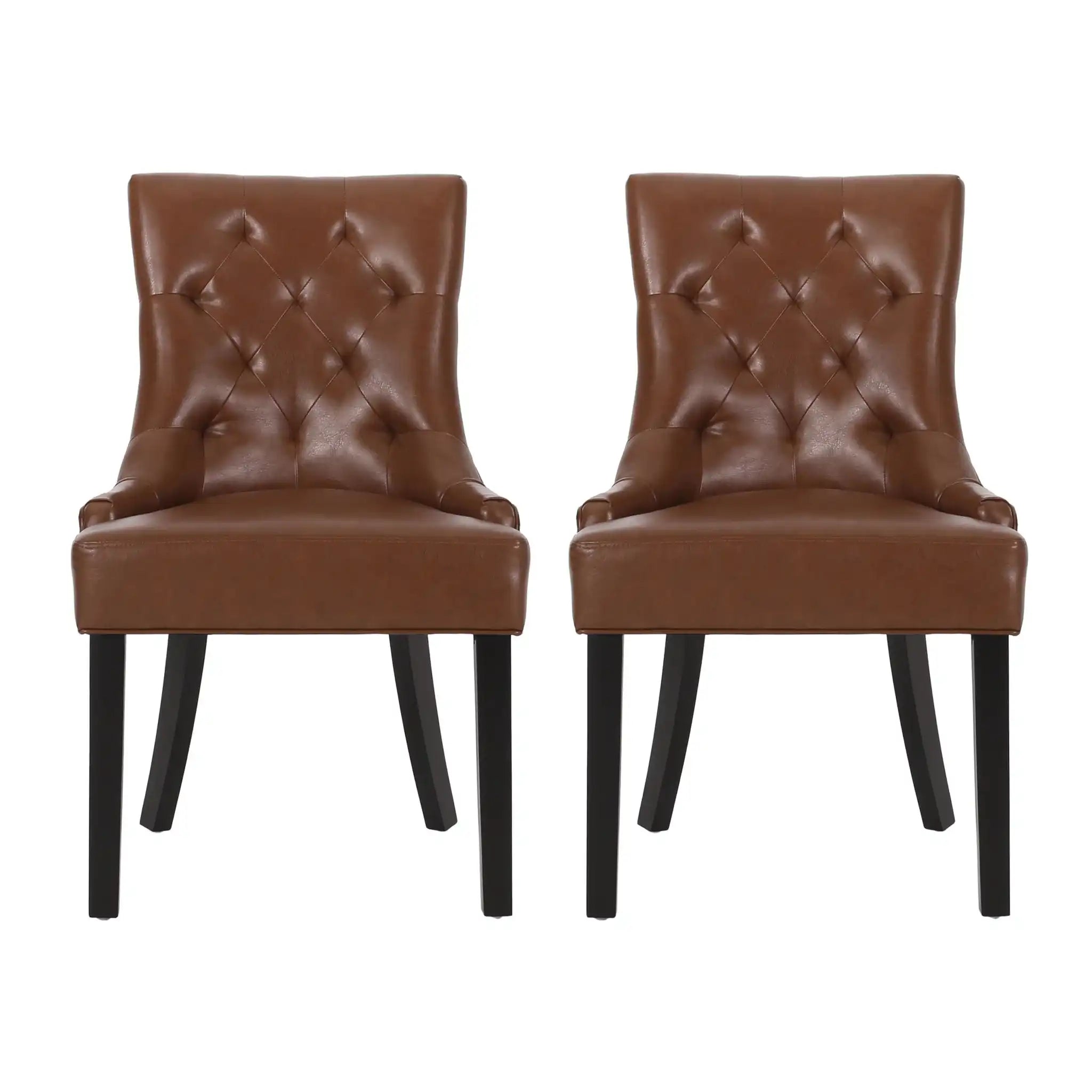 Cheney - Contemporary Dining Chair Tufted Upholstery (Set of 2) - Best Buy Furniture