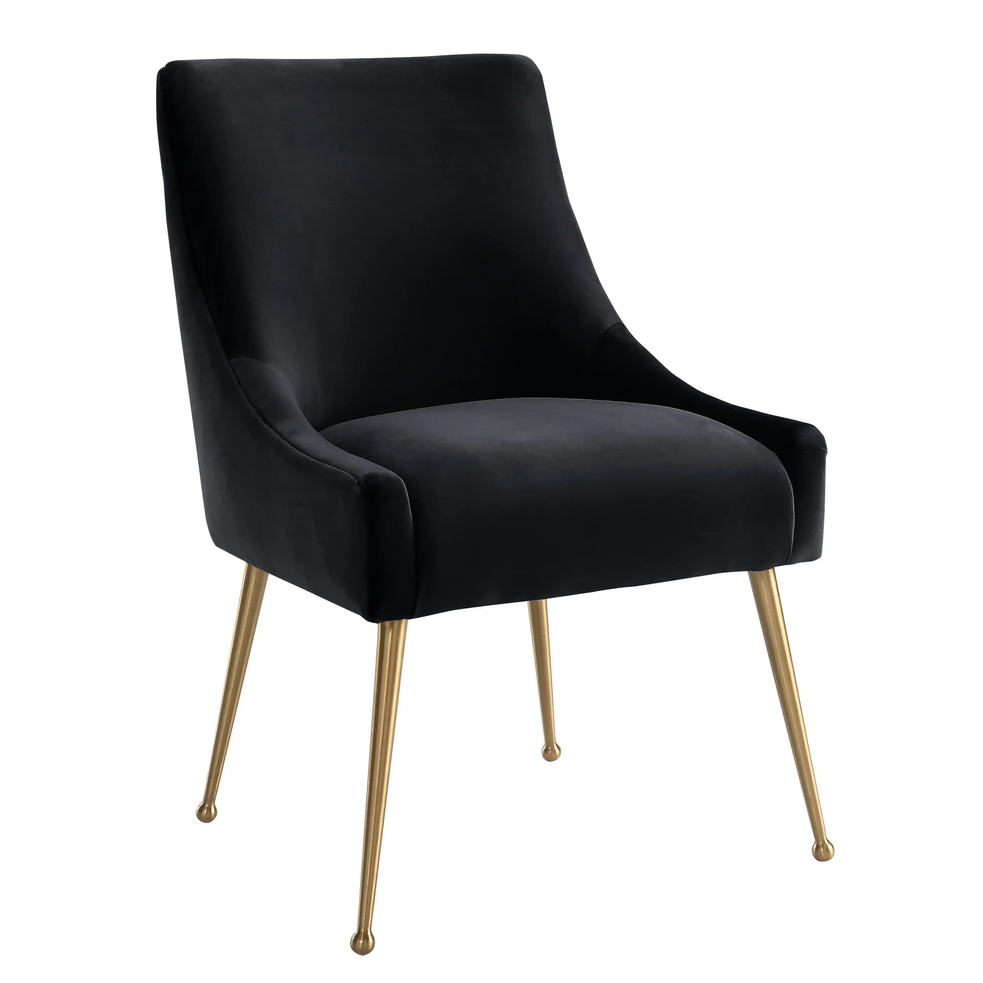 Beatrix - Velvet Side Chair - Best Buy Furniture