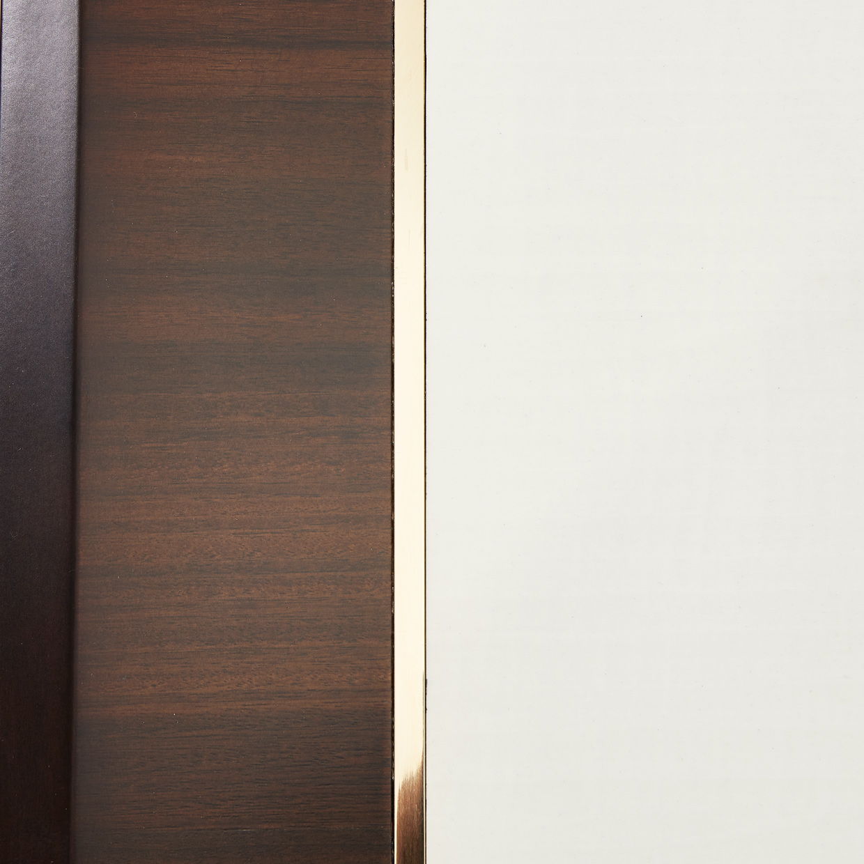 Belmont Place - Rectangular Dining Table - White / Dark Brown - Best Buy Furniture