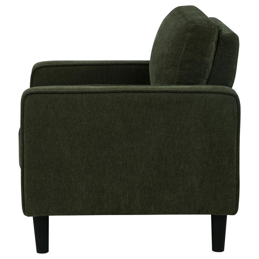 Ruth - Upholstered Track Arm Accent Chair - Best Buy Furniture