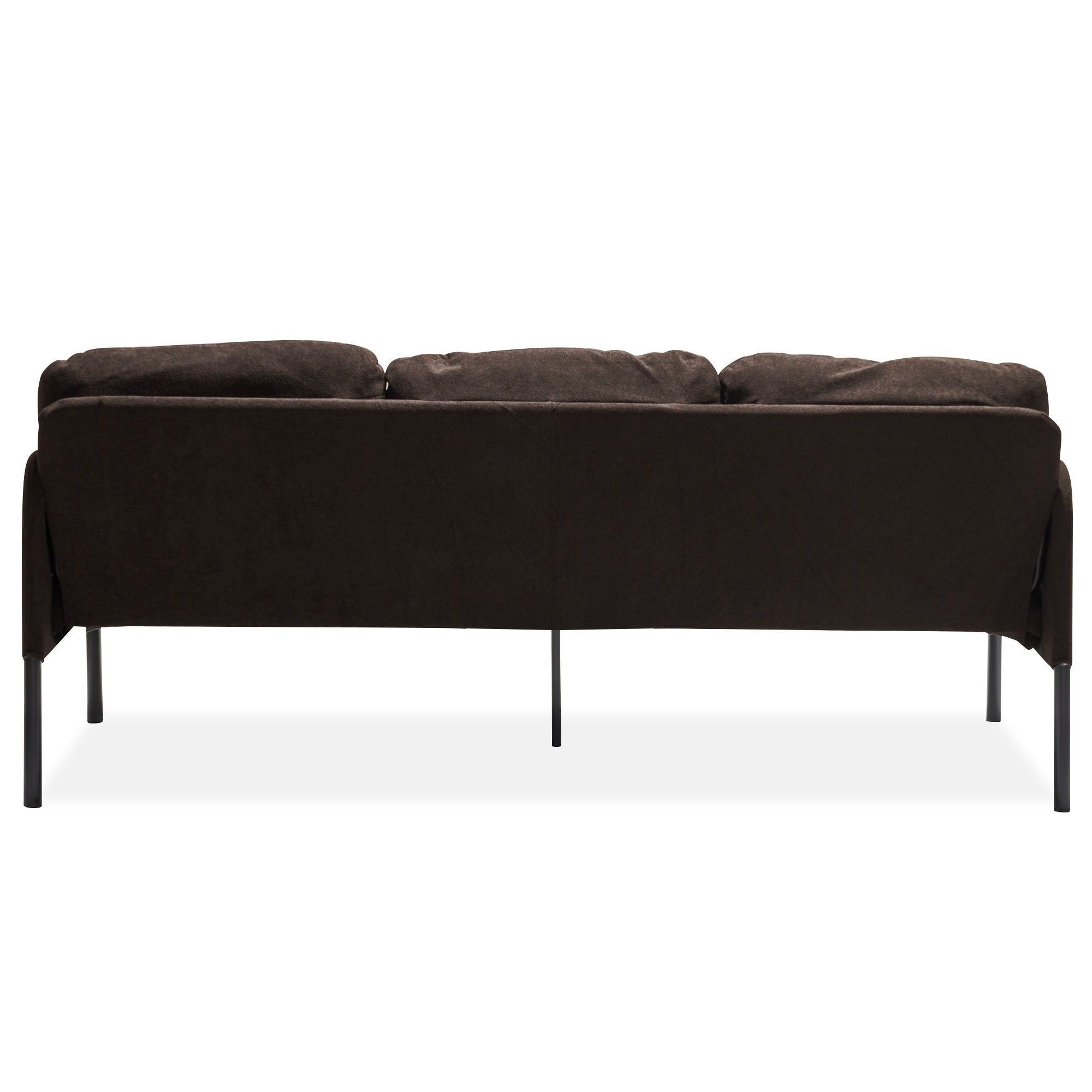 Modern L Shaped 3 Seater Sofa With Ottoman, Upholstered Couch For Small Spaces - Best Buy Furniture