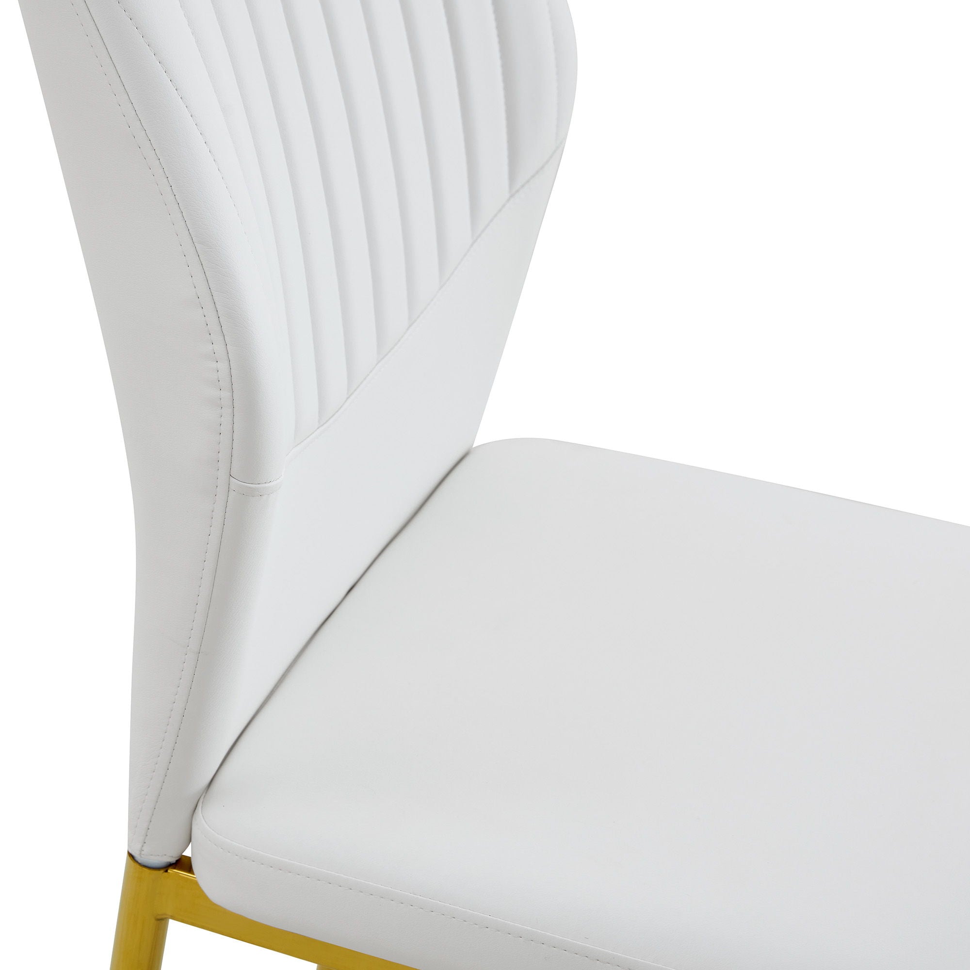 Luxury Simple Chair With Metal Gold Leg - Best Buy Furniture