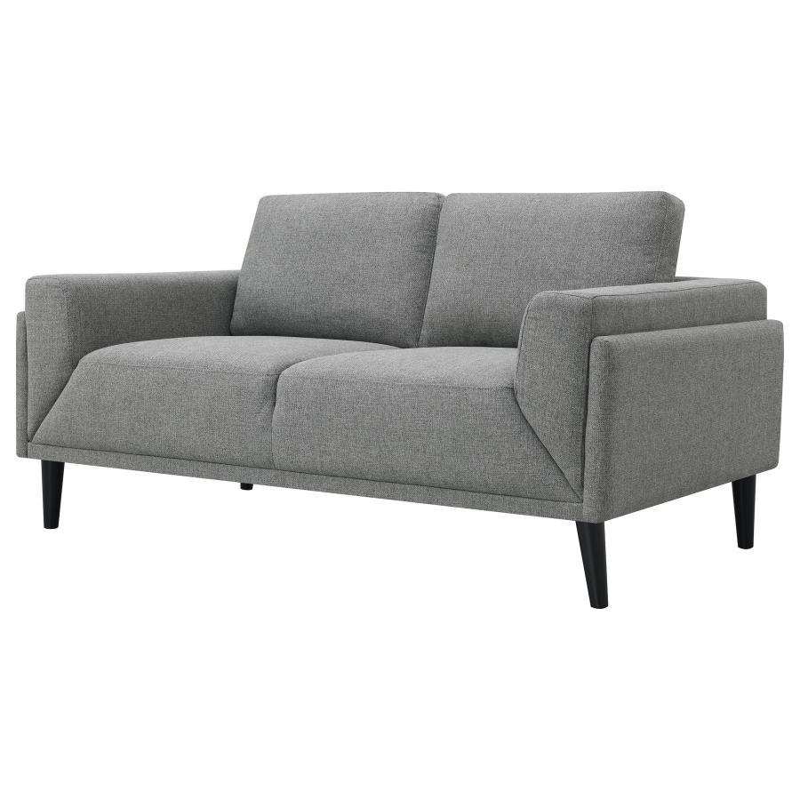 Rilynn - Upholstered Track Arm Loveseat - Best Buy Furniture