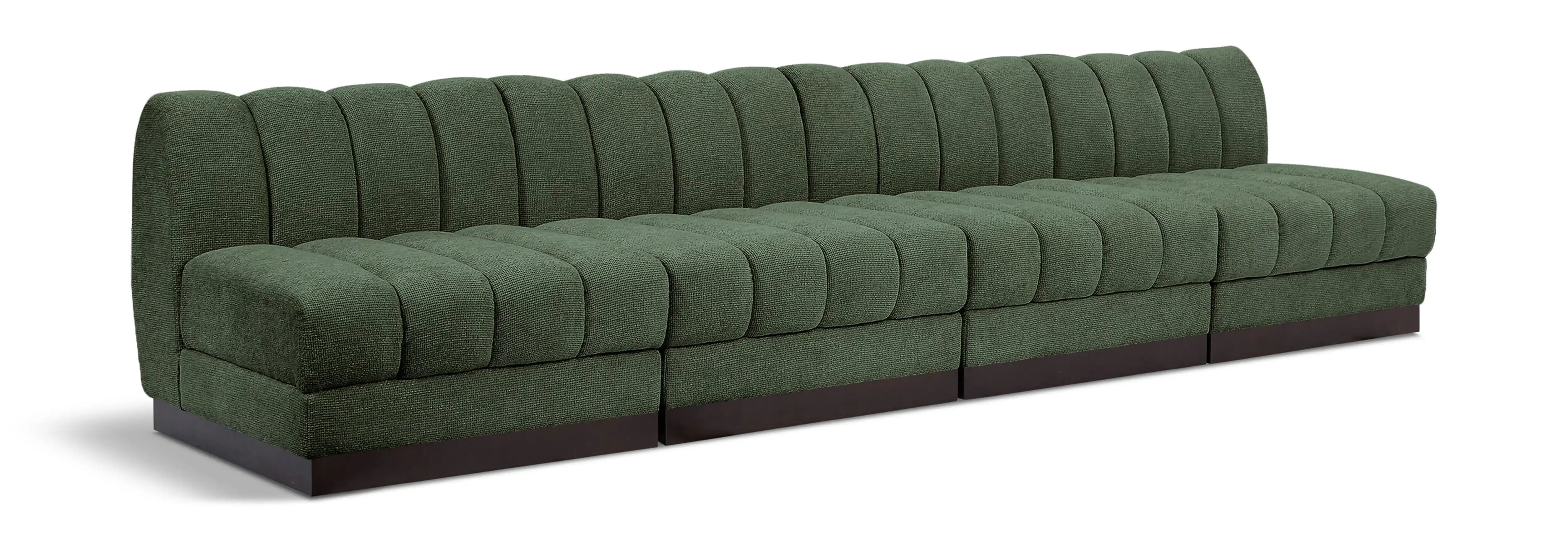 Quinn - 4 Seat Modular Armless Sofa - Best Buy Furniture