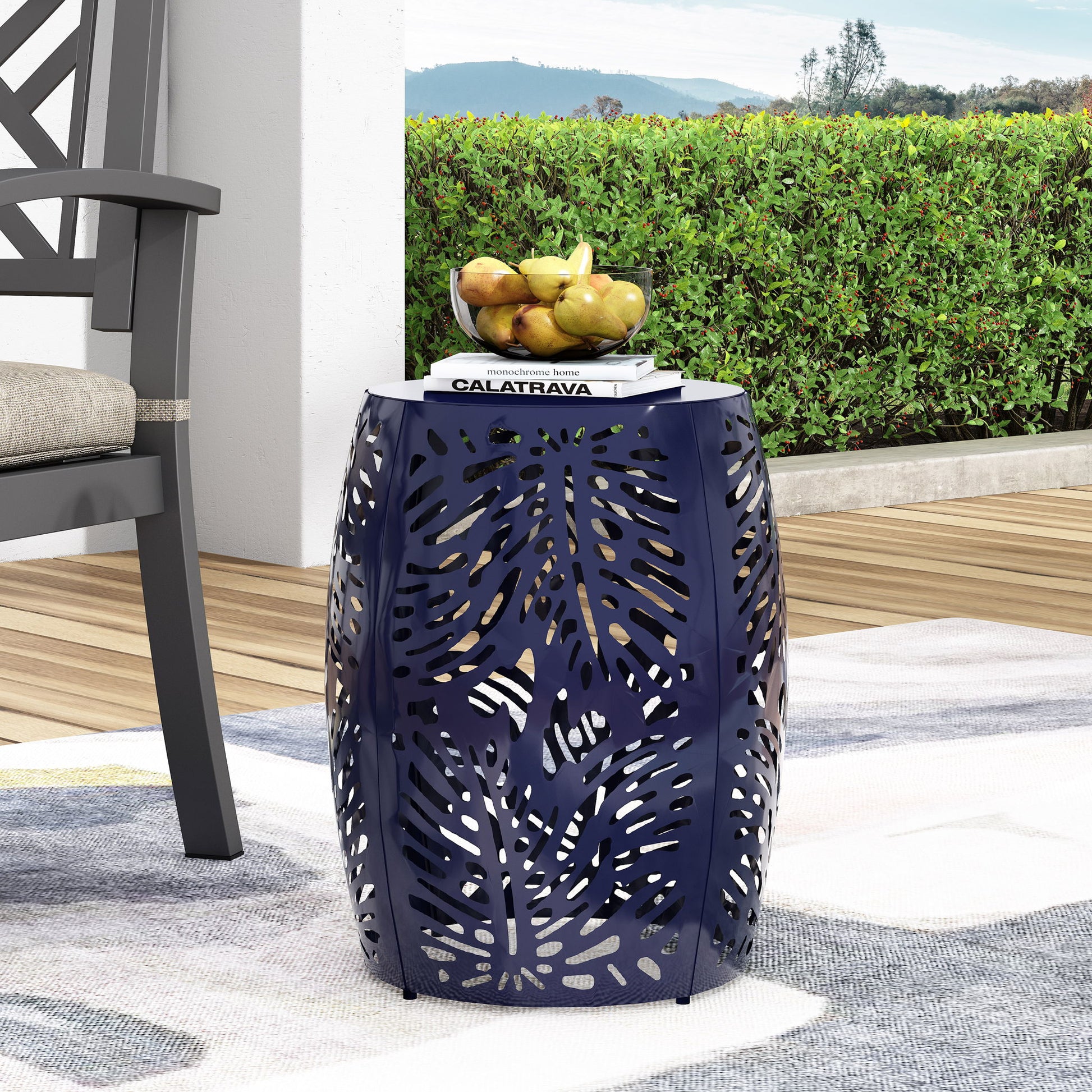 Modern Design Metal End Table, Large - Best Buy Furniture