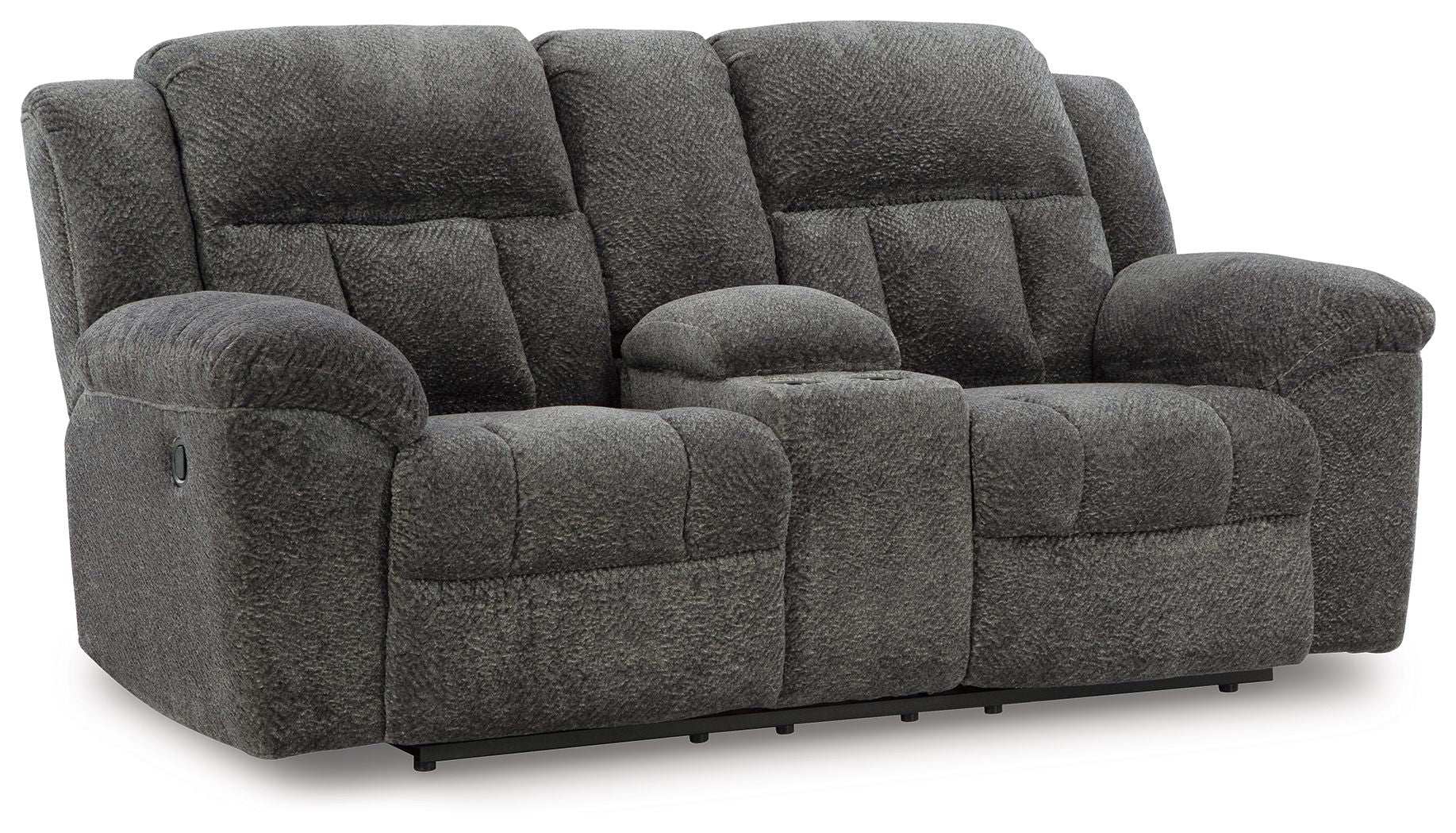 Frohn - Dbl Reclining Loveseat With Console - Best Buy Furniture
