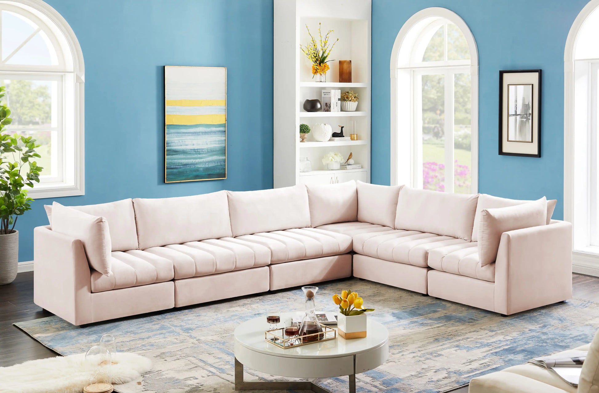 Jacob - 6 Pc. Modular Sectional - Best Buy Furniture