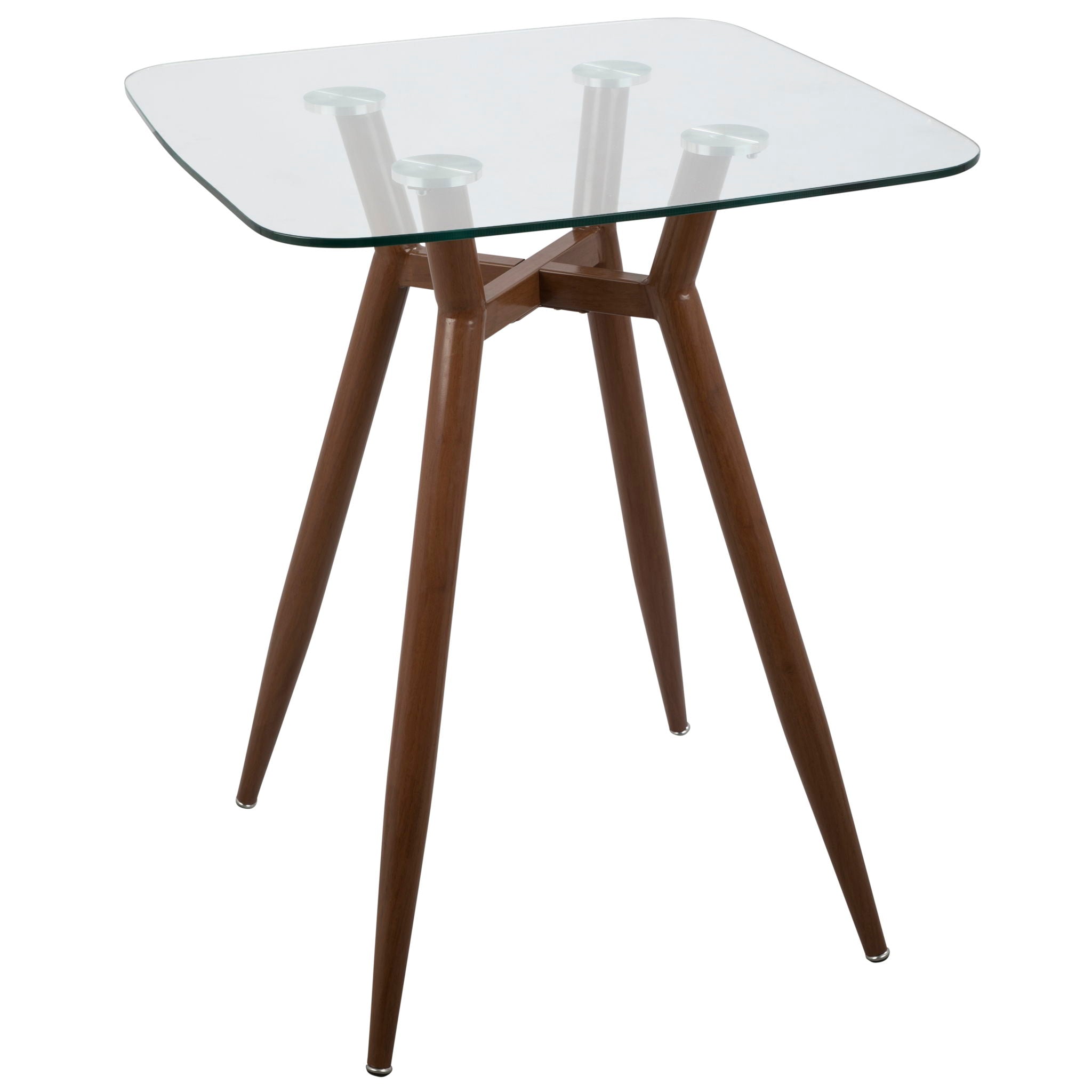 Clara - Mid Century Modern Square Table - Best Buy Furniture