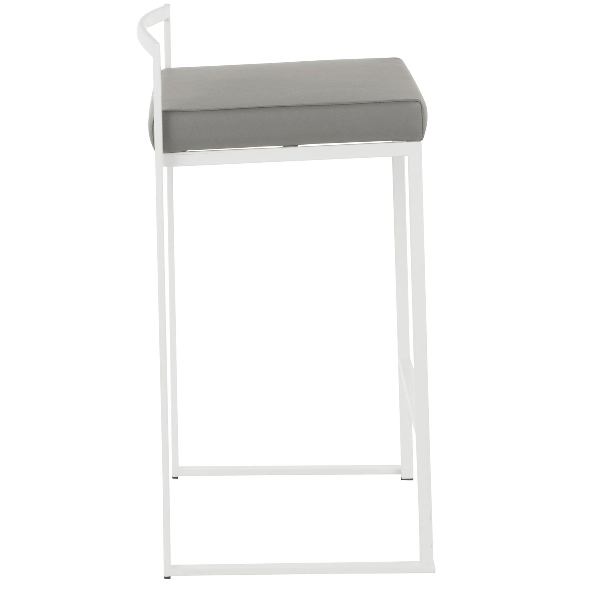 Fuji - Simple Elegance, Contemporary Stackable Counter Stool - Best Buy Furniture