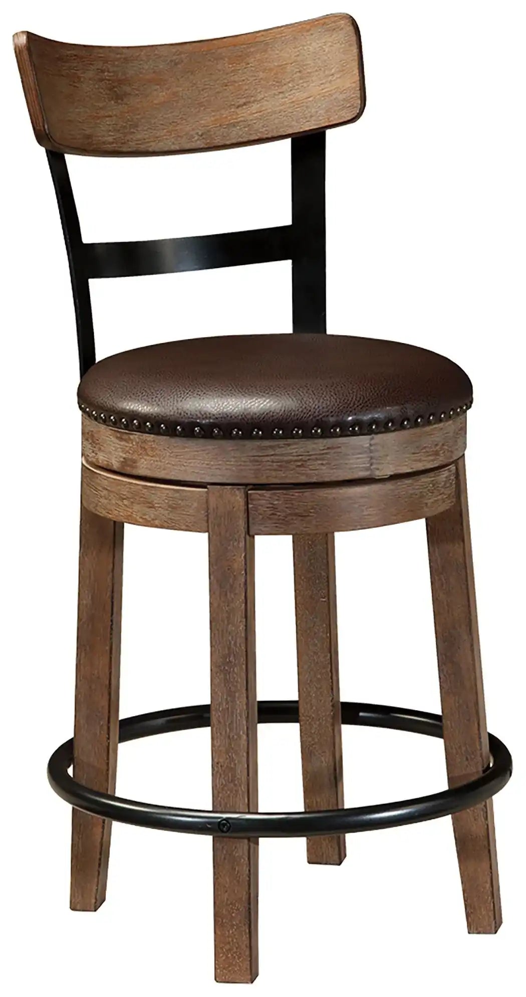 Pinnadel - Swivel Barstool - Best Buy Furniture