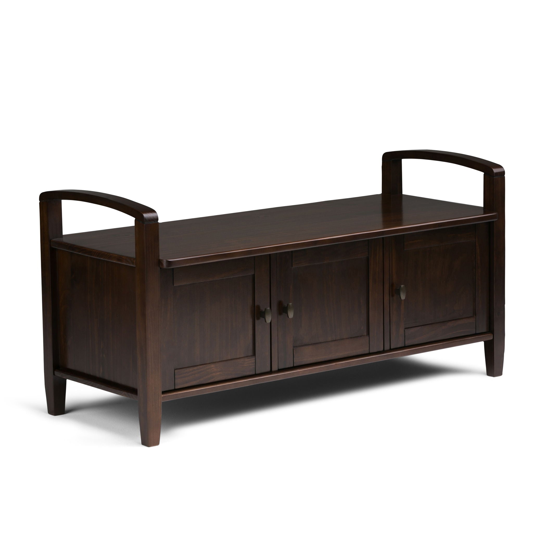 Warm Shaker - Handcrafted Entryway Storage Bench - Best Buy Furniture