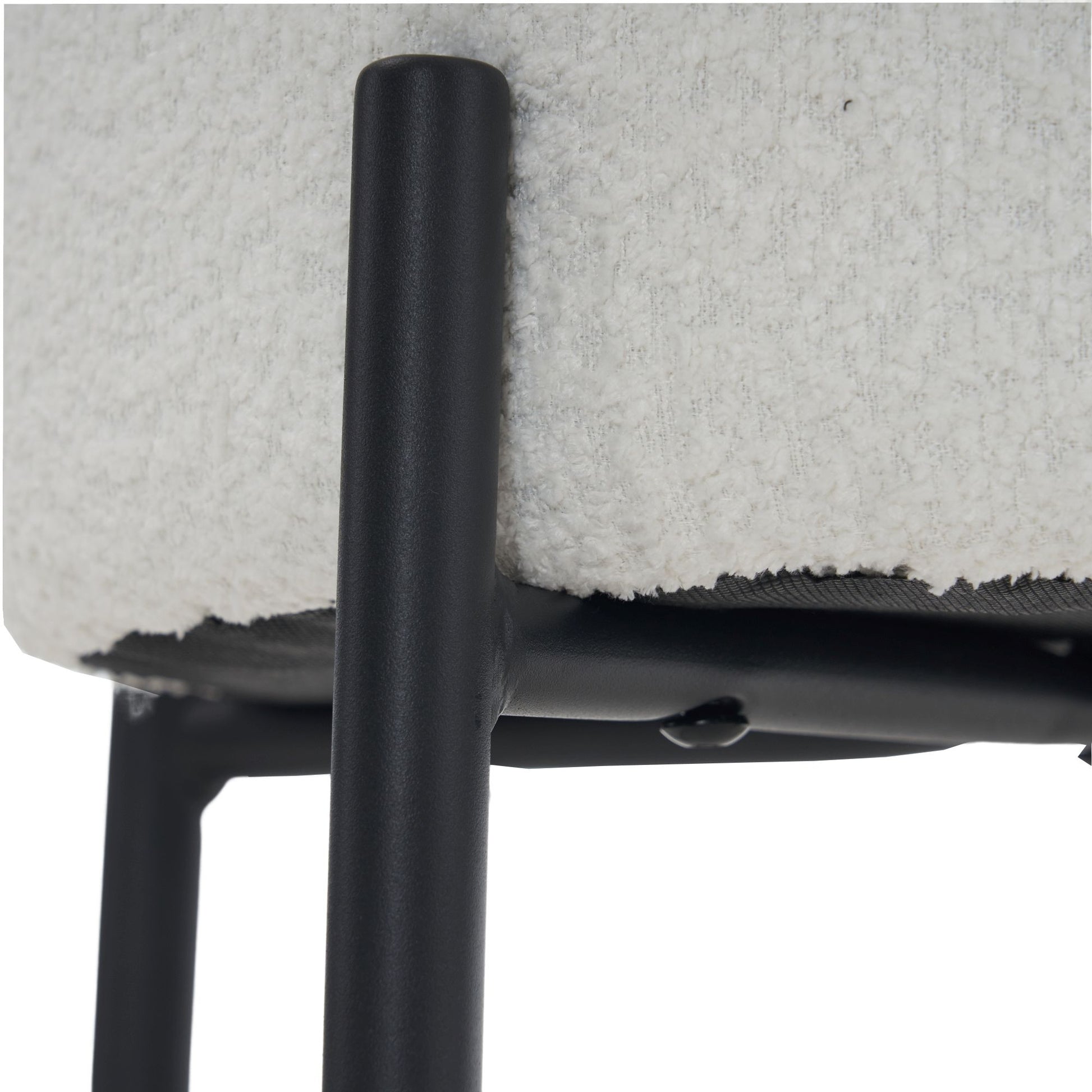 Round Bar Stools (Set of 2), Contemporary Upholstered Dining Stools For Kitchens, Coffee Shops And Bar Stores - Best Buy Furniture