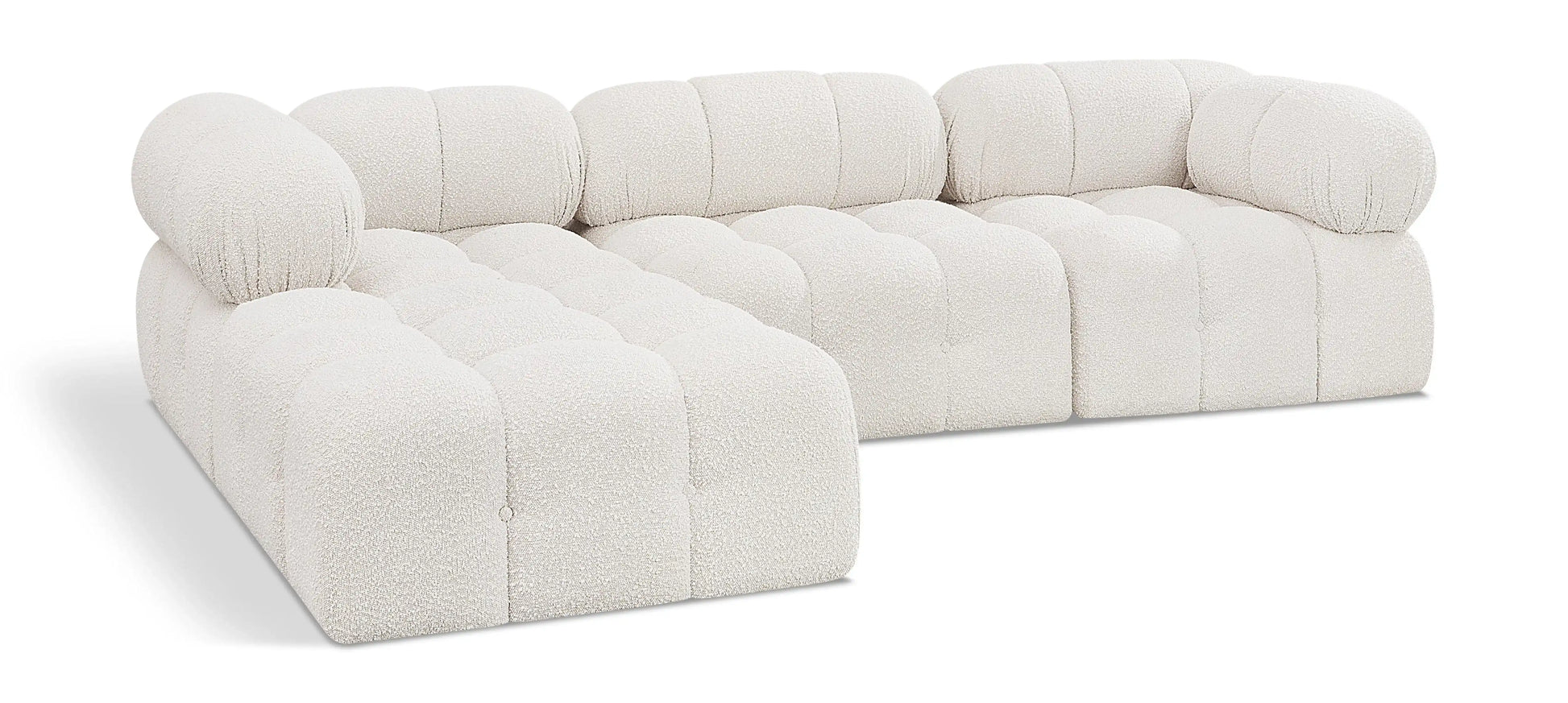 Ames - 4 Piece Fabric Modular Sectional - Best Buy Furniture