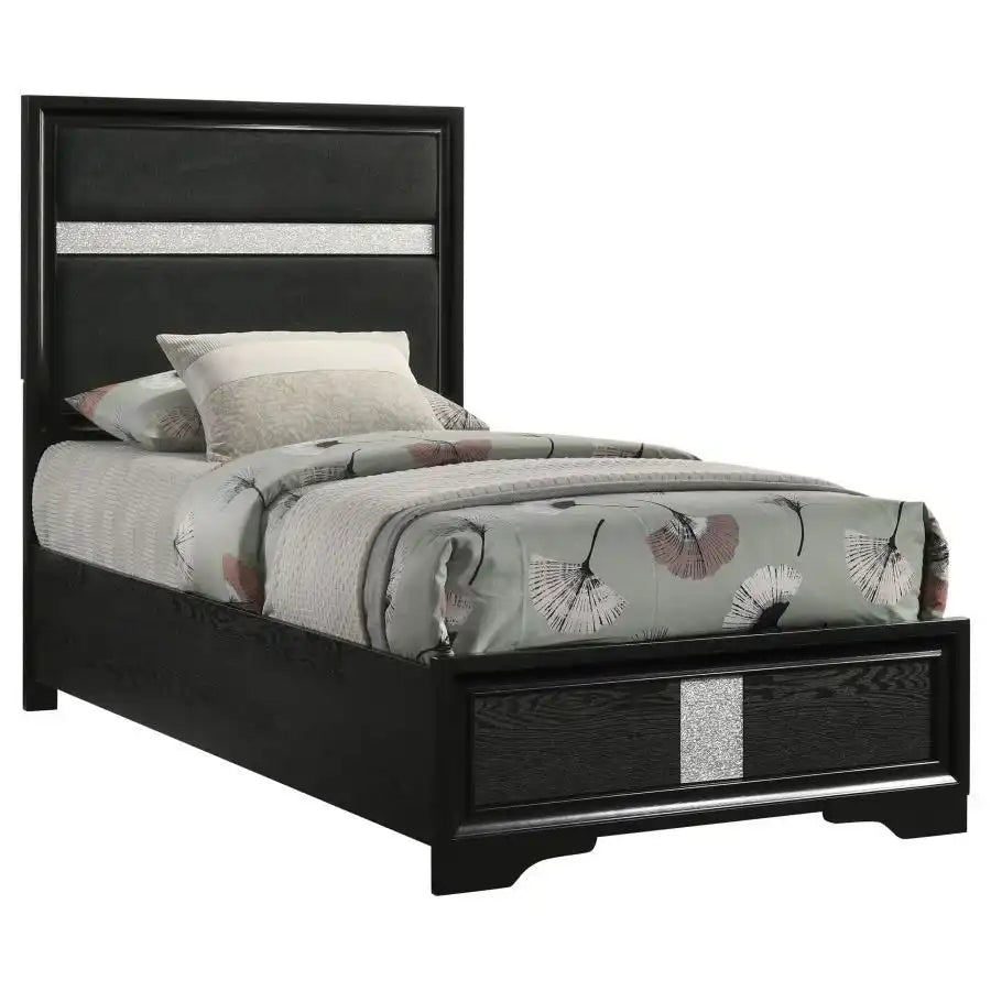 Miranda - Upholstered Panel Bed - Best Buy Furniture