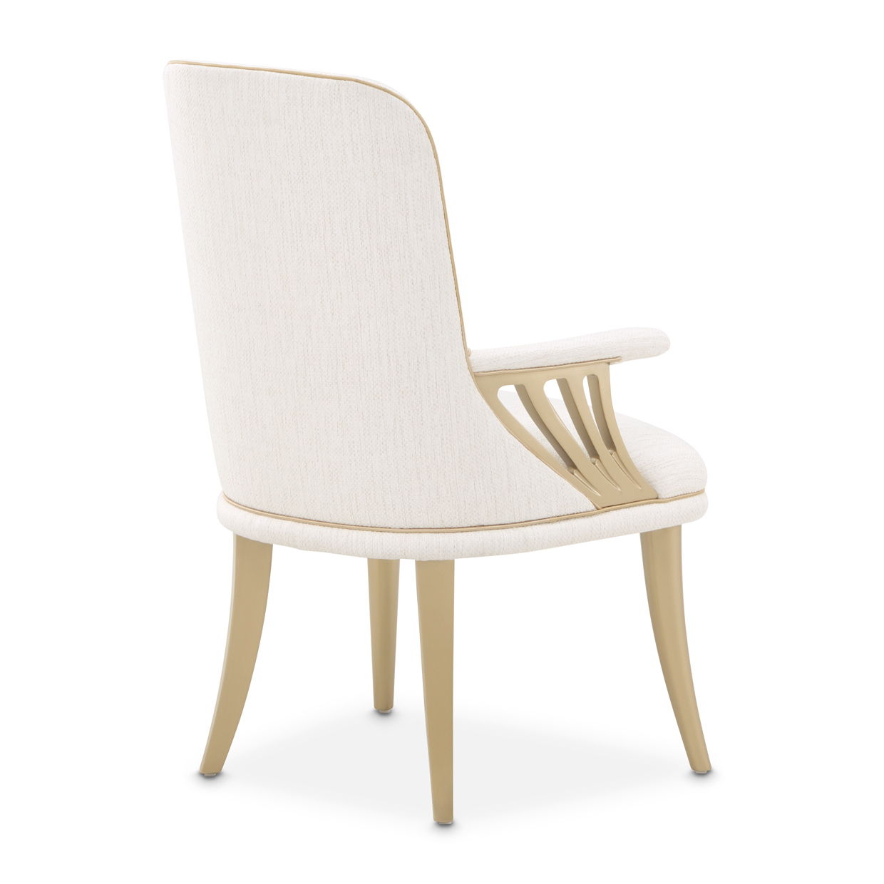 La Terrazza - Dining Arm Chair (Set of 2) - Creamy Pearl - Best Buy Furniture