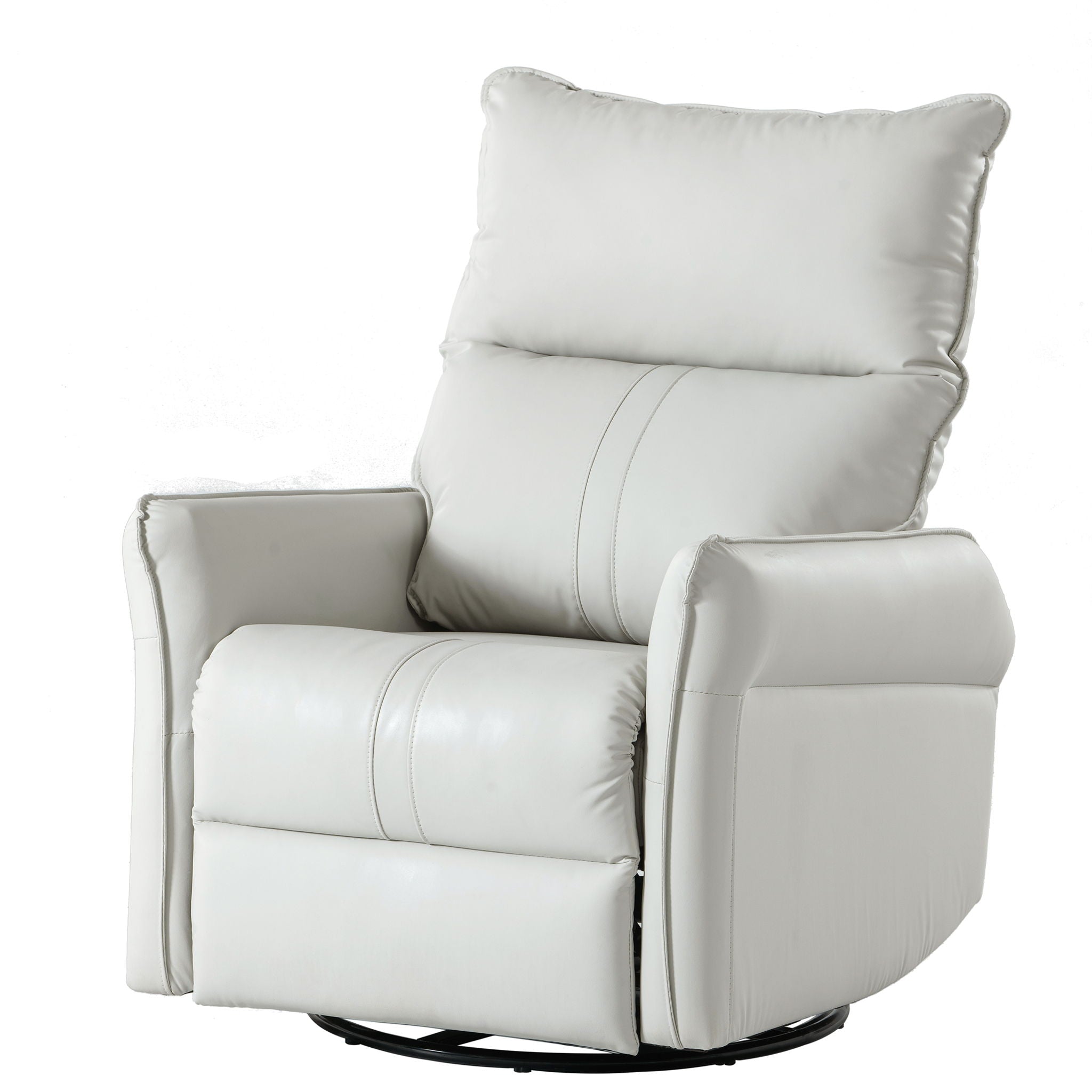 360° Modern Small Rocking Swivel Recliner Chair With Side Pocket - Best Buy Furniture