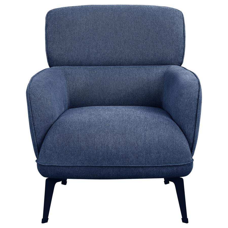 Andrea - Upholstered Crecent Arm Accent Chair - Best Buy Furniture