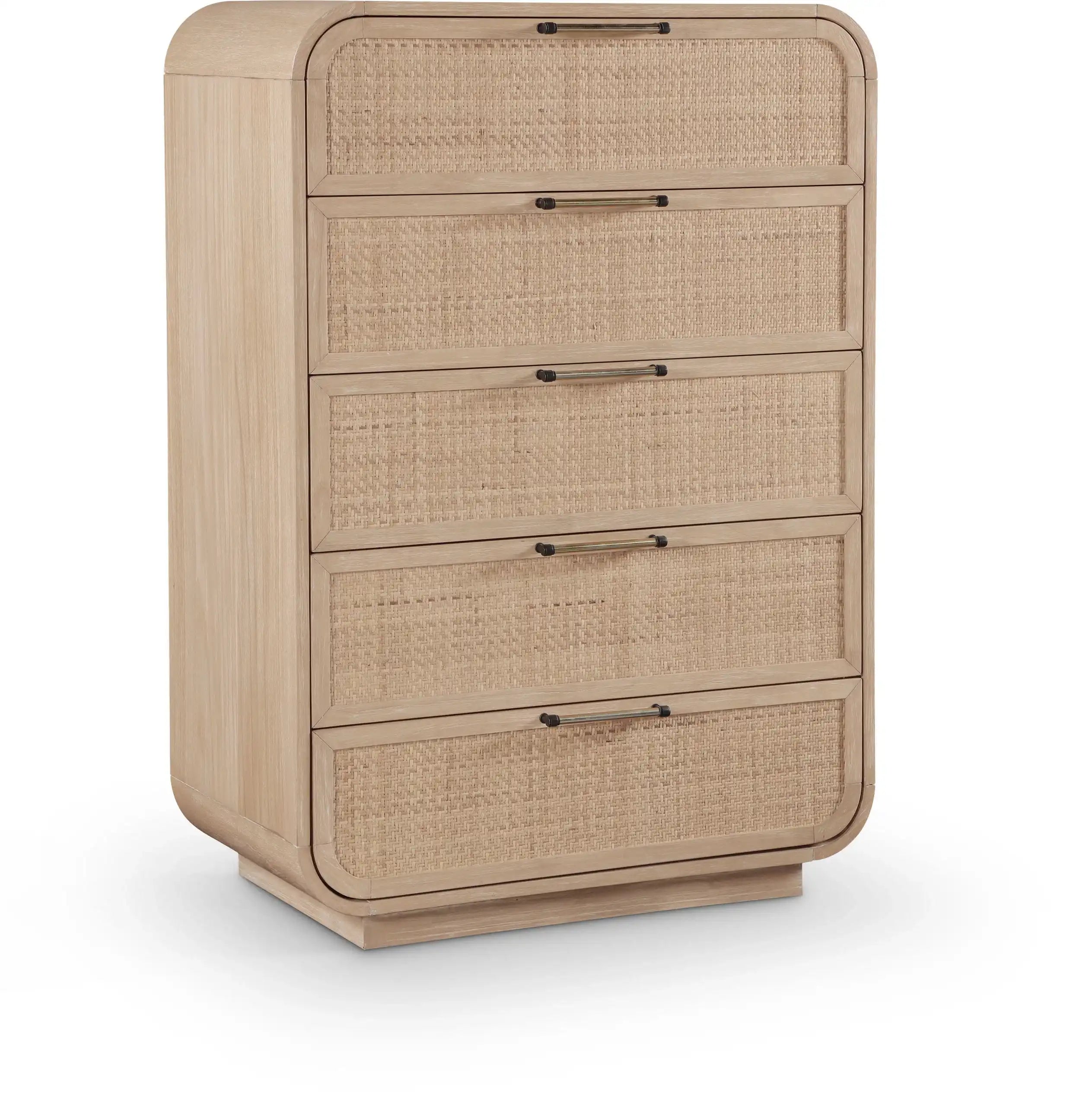 Windsor - Rubberwood Chest - Natural - Best Buy Furniture