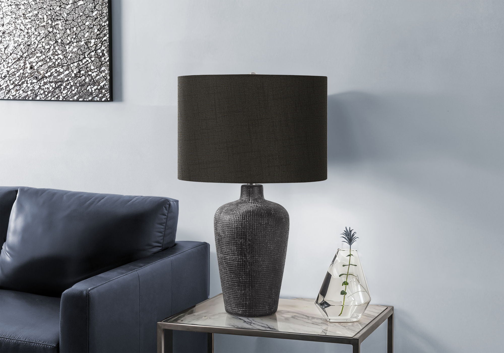 Table Lamp, Lighting, Contemporary - Black - Best Buy Furniture