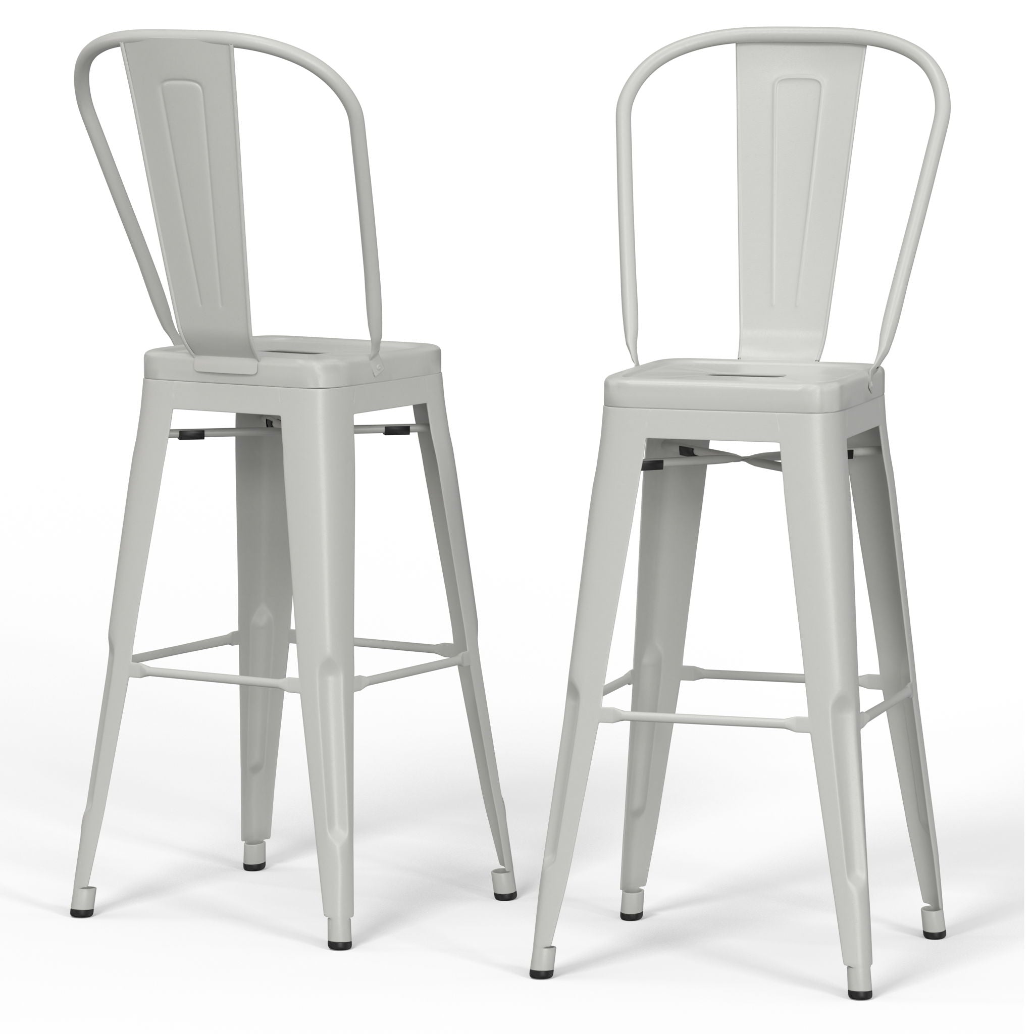 Fletcher - Handcrafted Metal Stool (Set of 2) - Best Buy Furniture