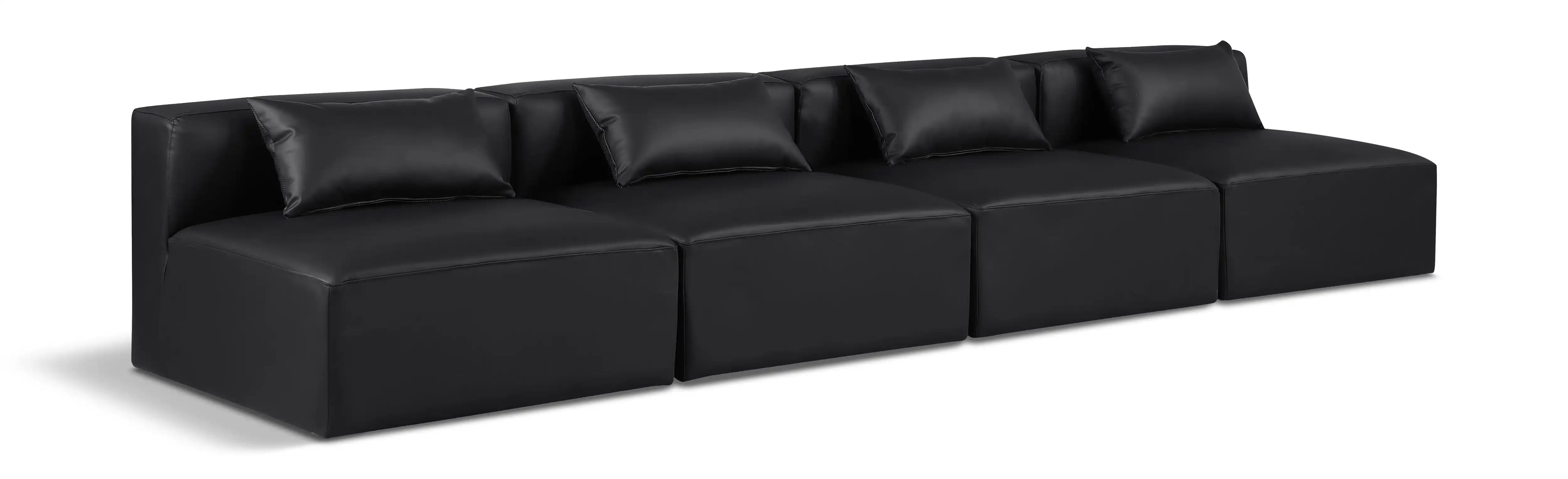 Cube - Modular 4 Seat Armless Sofa - Best Buy Furniture