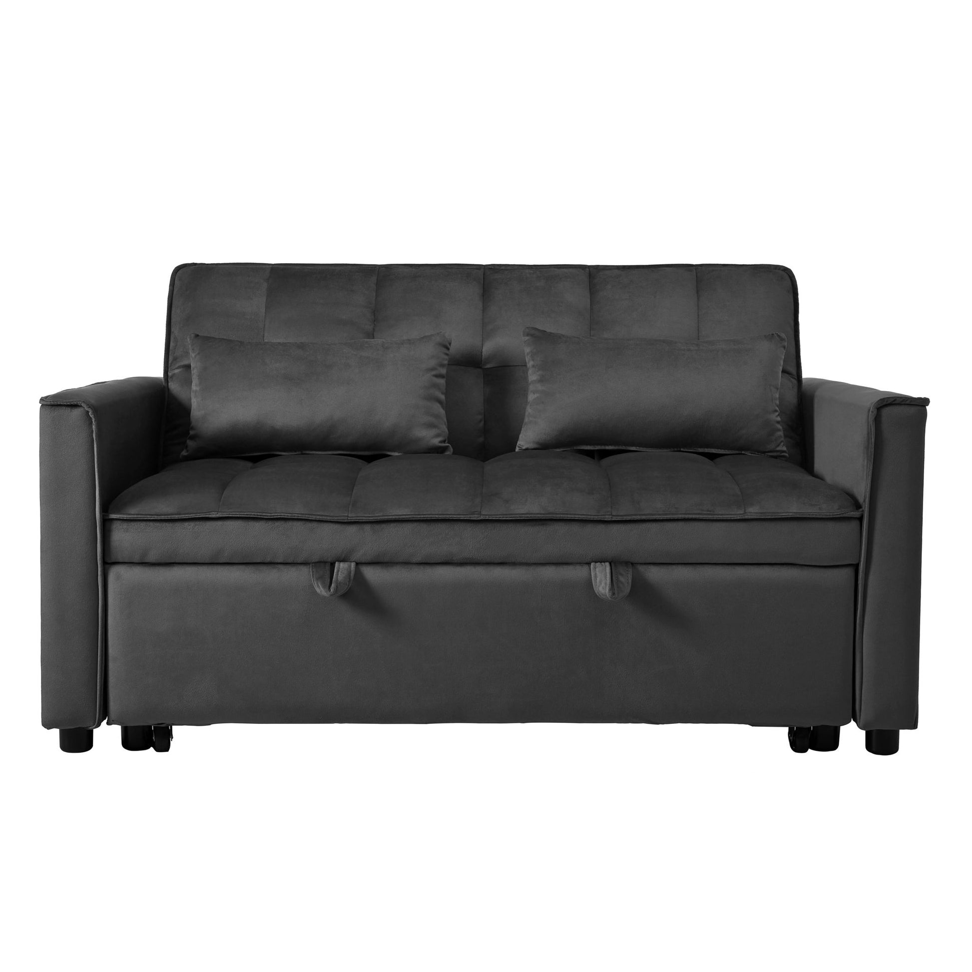 3 In 1 Pull Out Couch Convertible Sofa Bed With Reclining Backrest - Best Buy Furniture