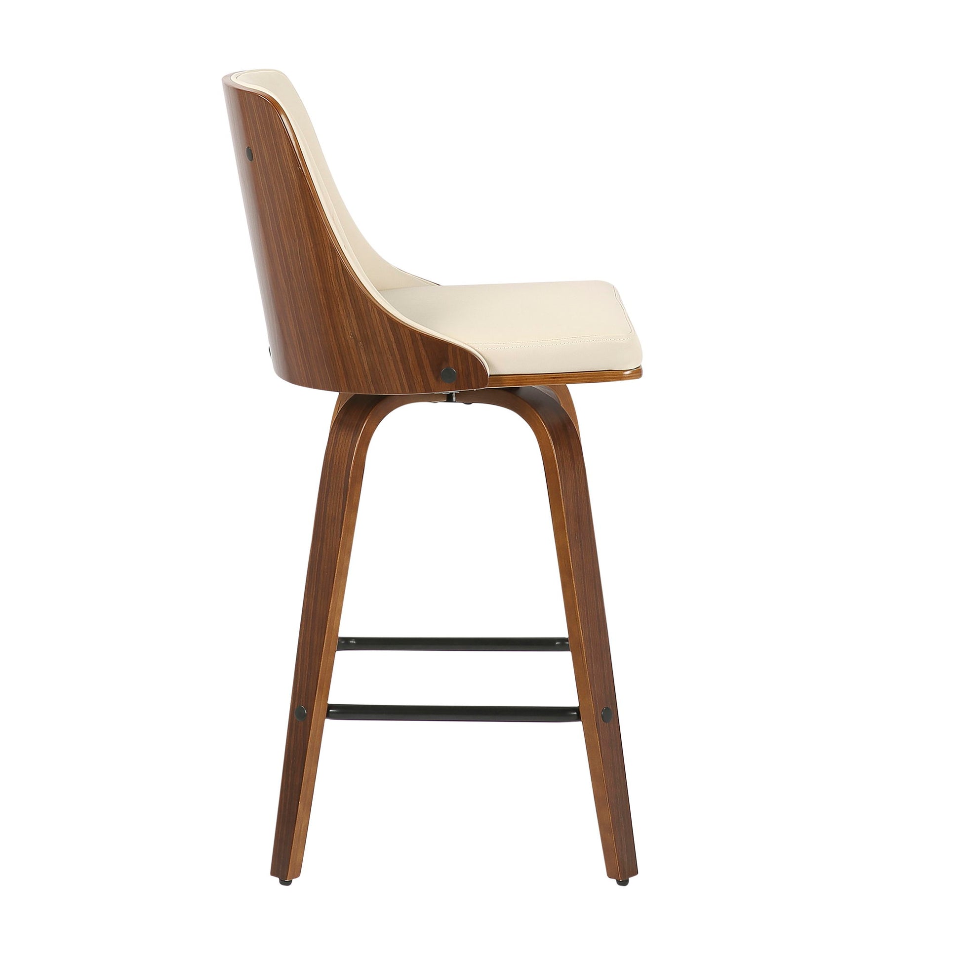 Gianna - Mid Century Modern Counter Stool (Set of 2) - Best Buy Furniture