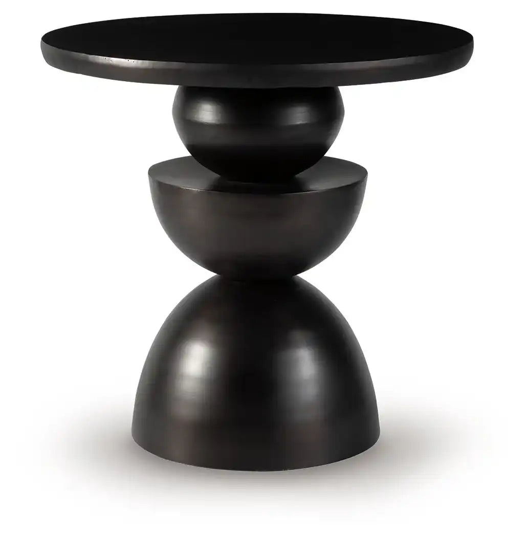 Kurtson - Accent Table - Bronze Finish - Best Buy Furniture