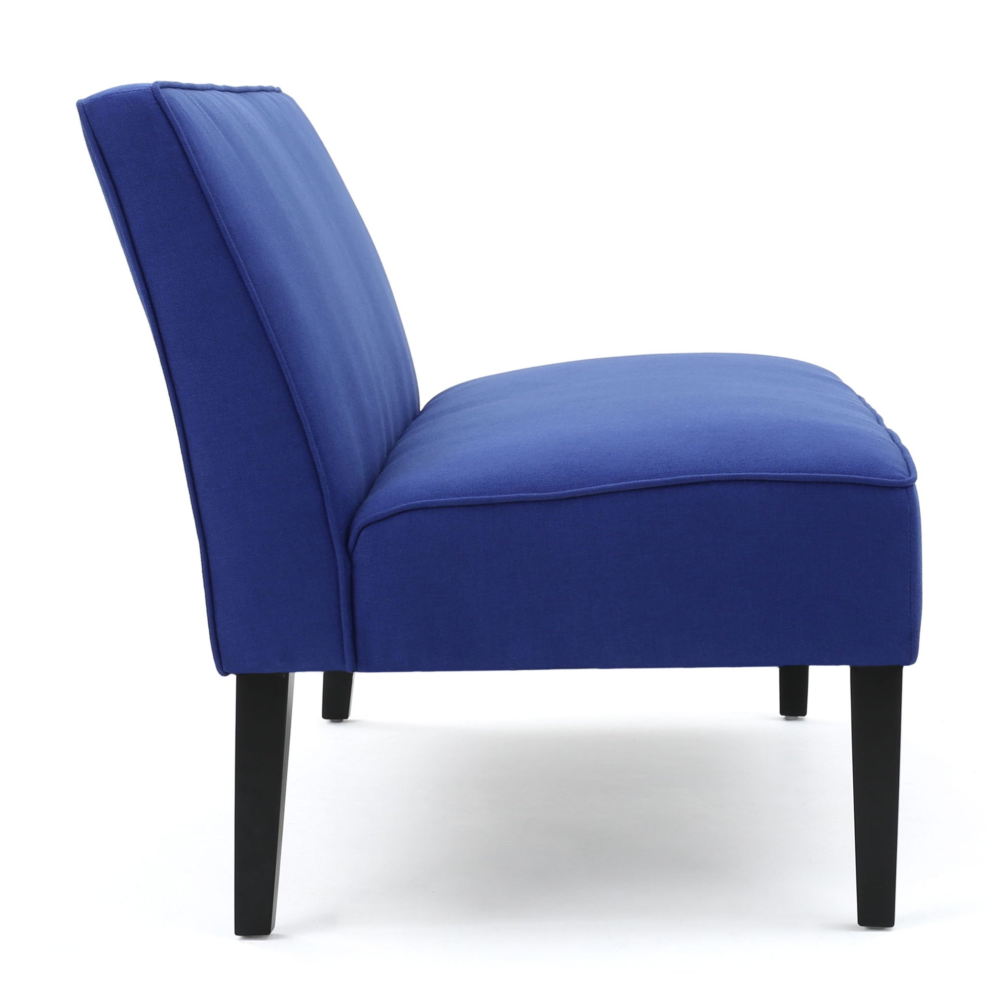 Contemporary Loveseat With Upholstered Fabric And Birch Wood Legs - Best Buy Furniture