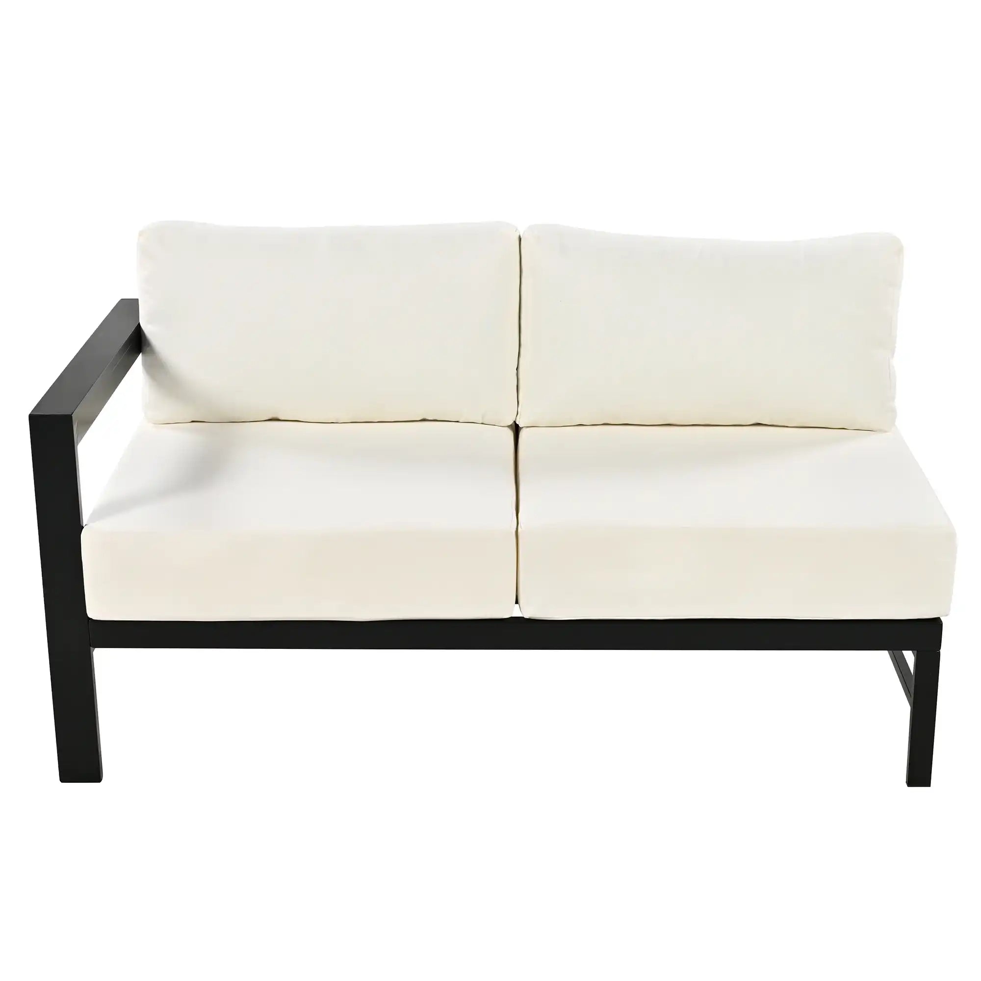 U-shaped multi-person outdoor sofa set, suitable for gardens, backyards, and balconies. - Best Buy Furniture