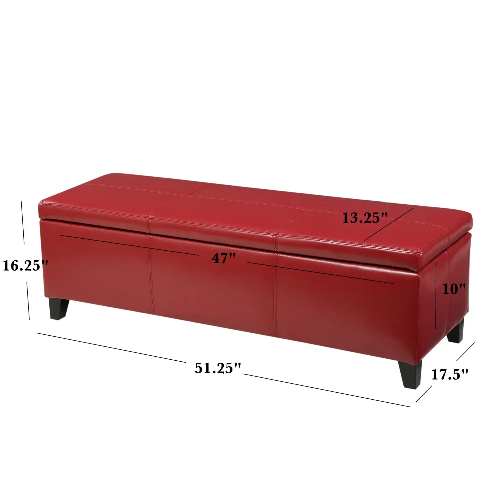 Glouster - Contemporary Storage Ottoman - Best Buy Furniture