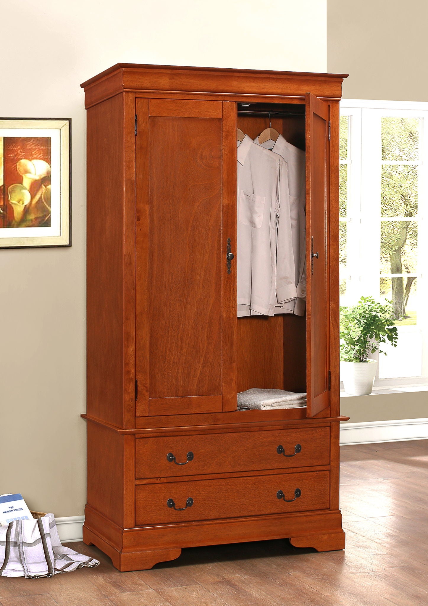 Elegant Traditional Armoire - Best Buy Furniture