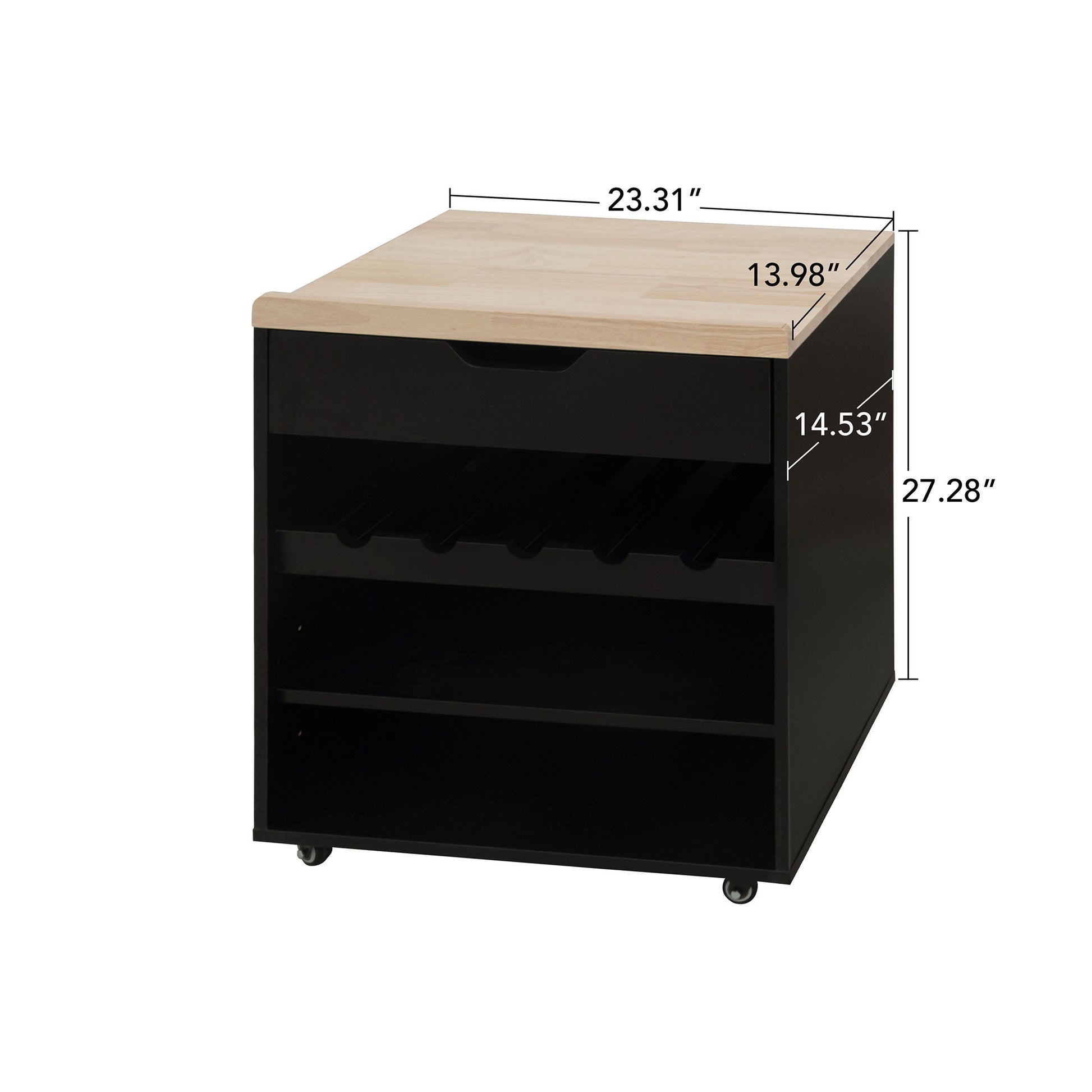 Kitchen Pantry Storage Cabinet, Modern Buffet Cabinet With Kitchen Cart, Tall Kitchen Hutch Cabinet With Microwave Stand, Food Pantry Cabinet With 3 Rattan Doors And Adjustable Shelves - Black - Best Buy Furniture