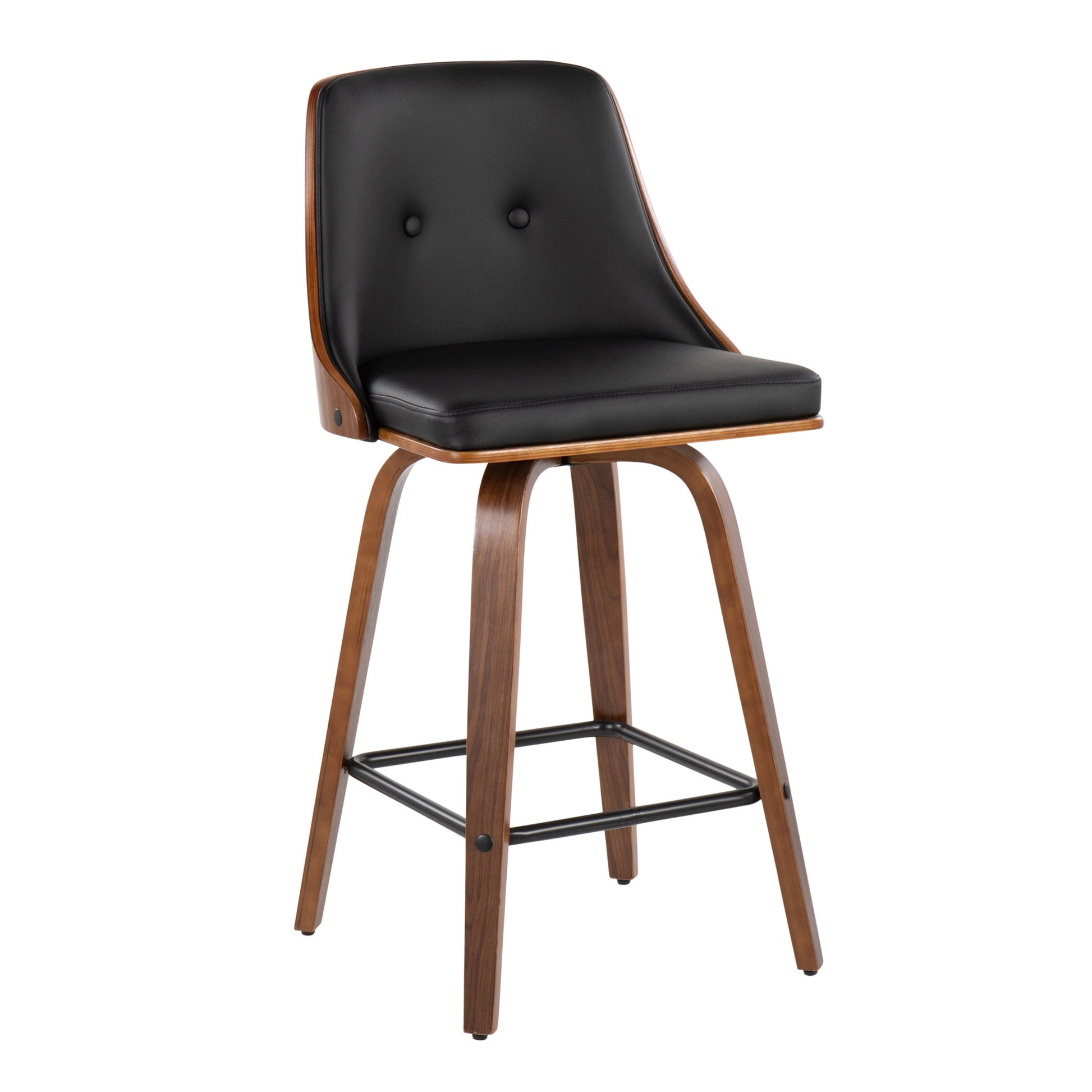 Gianna - Mid Century Modern Counter Stool (Set of 2) - Best Buy Furniture