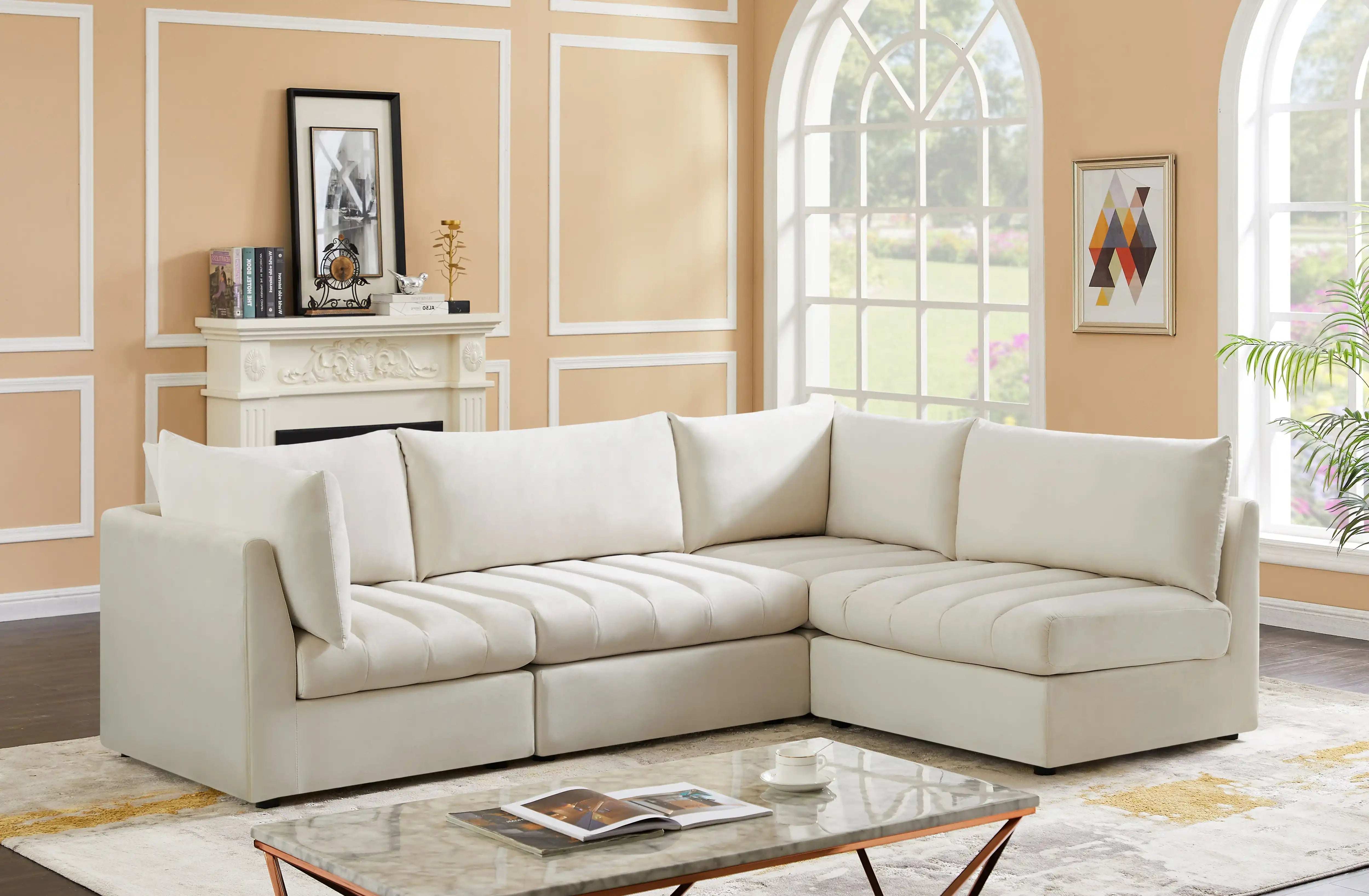 Jacob - 4 Pc. Modular Sectional - Best Buy Furniture