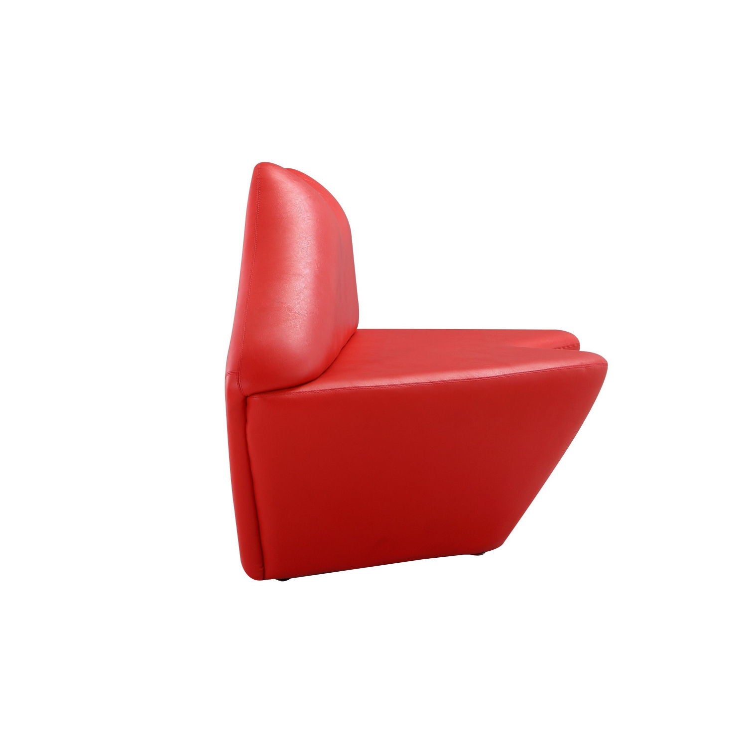 Kiss Loveseat Funky Lip Design - Red