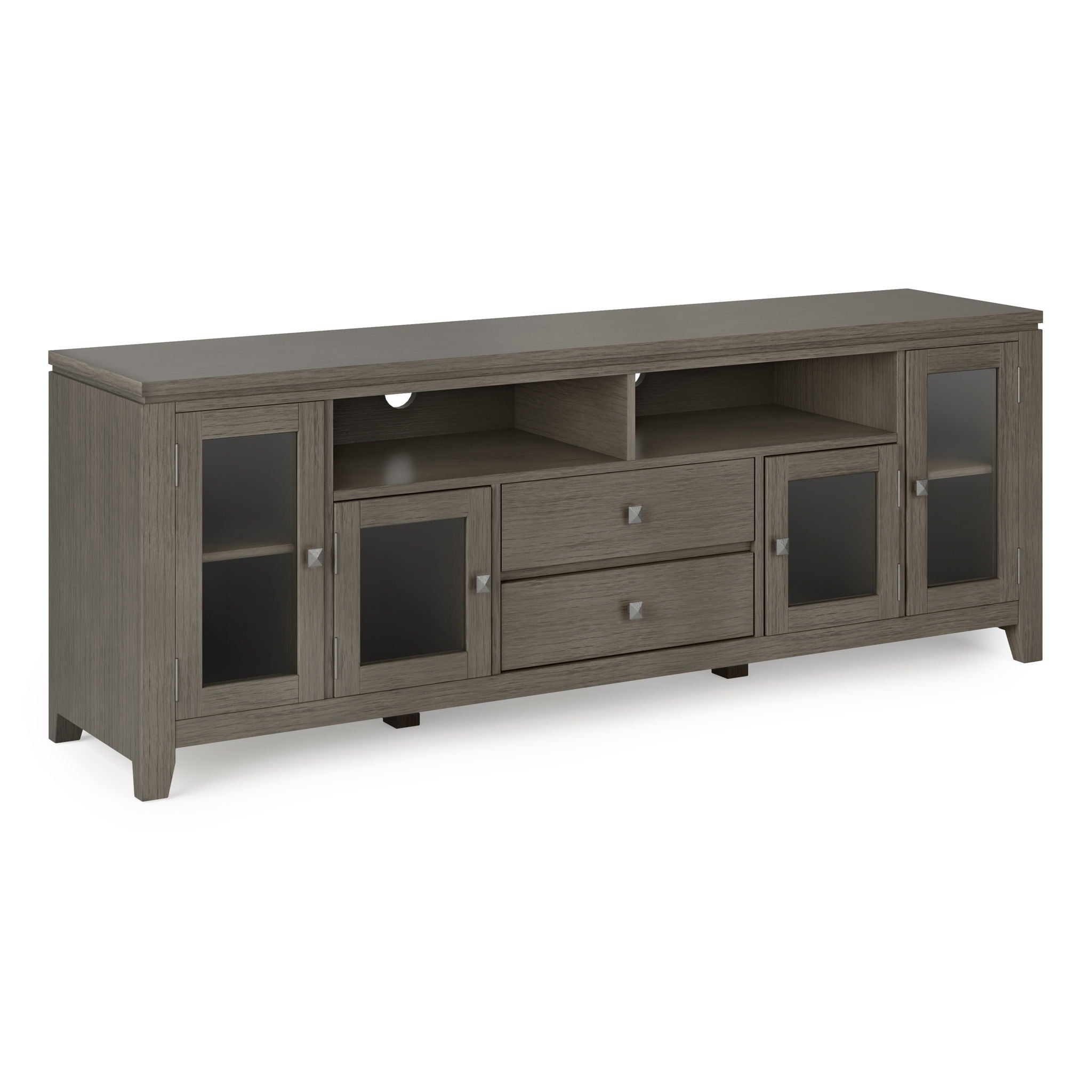 Cosmopolitan - Handcrafted Wide TV Media Stand - Best Buy Furniture