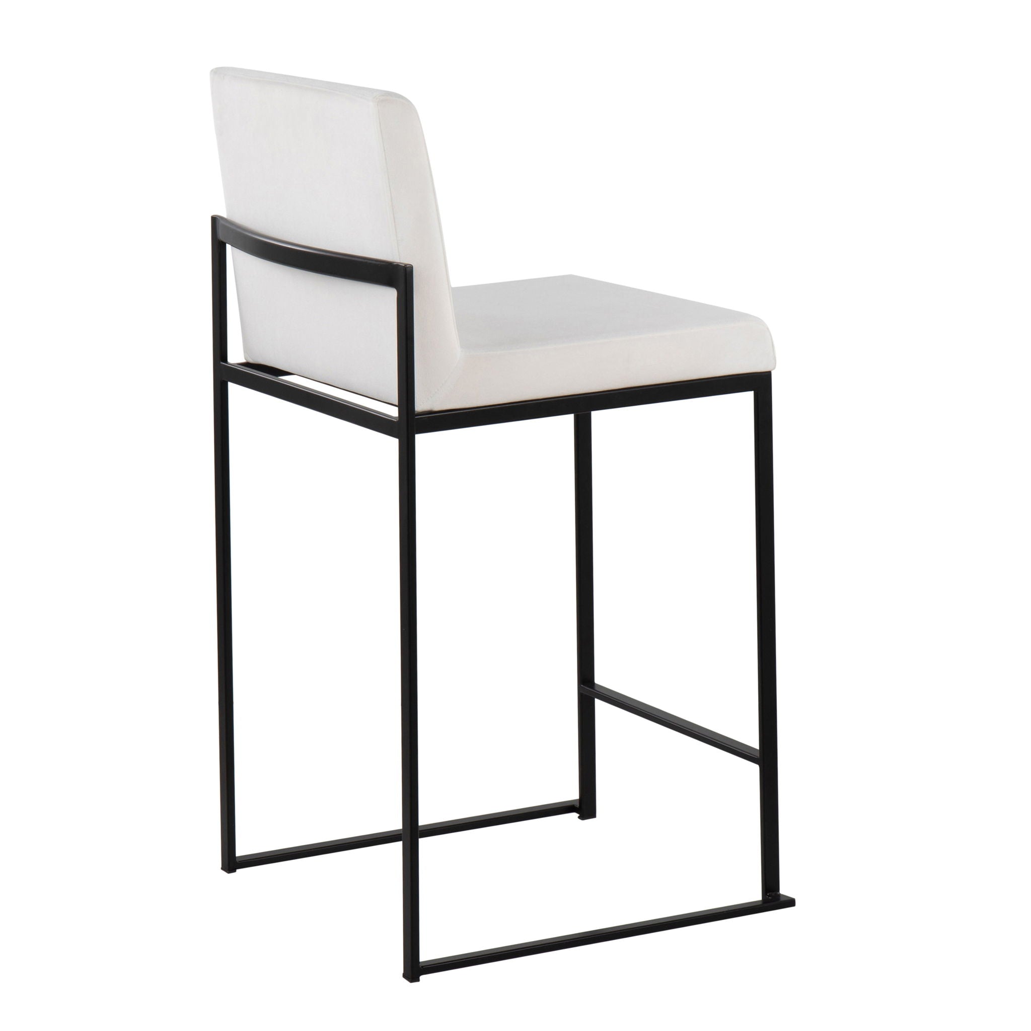 Fuji - Contemporary Modern Elegance, High Back Counter Stool - Best Buy Furniture