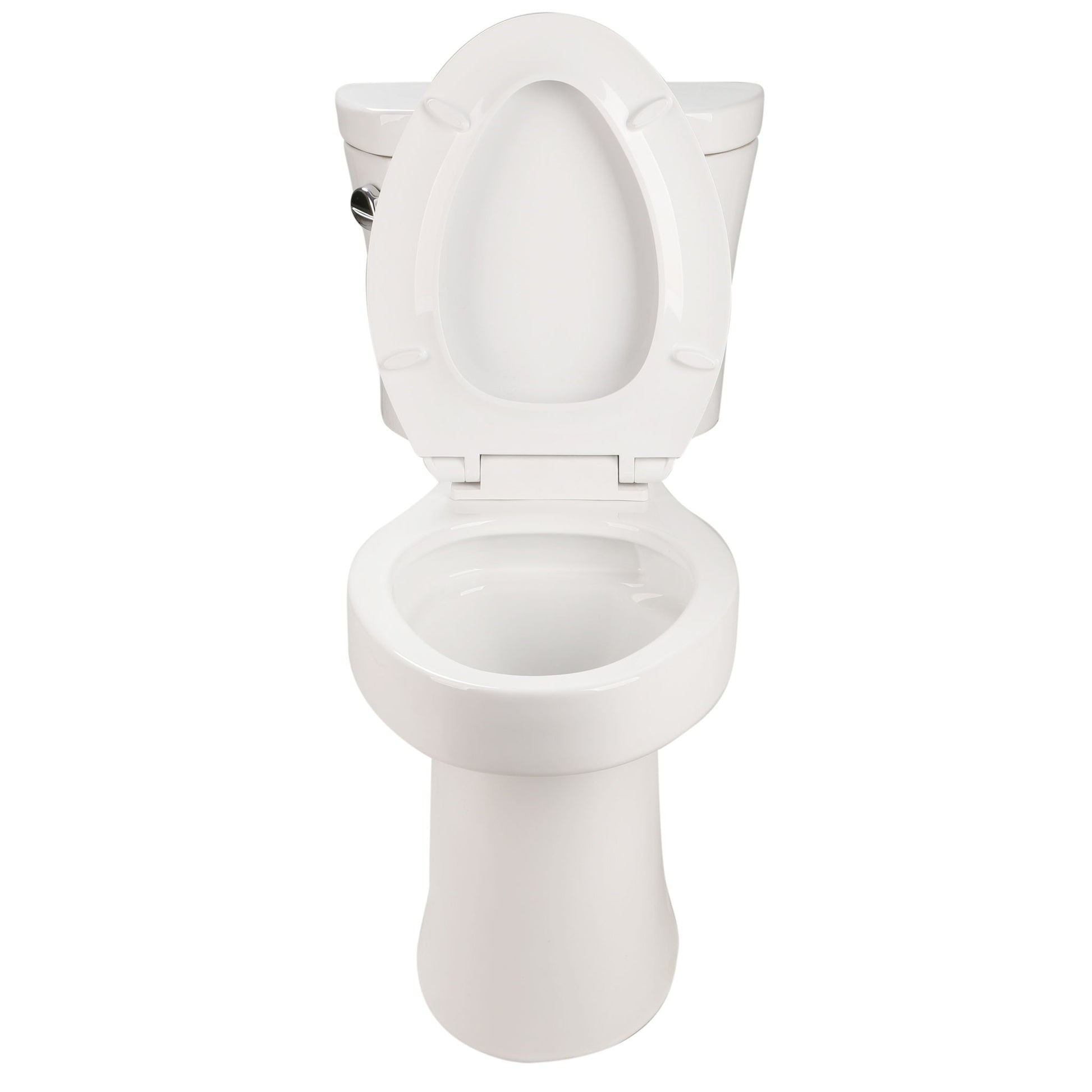 Gloss 2 Piece Toilet With 1.28 Gpf Tornado Flush, Rimless Bowl, Soft Closing Seat - Gloss White - Best Buy Furniture