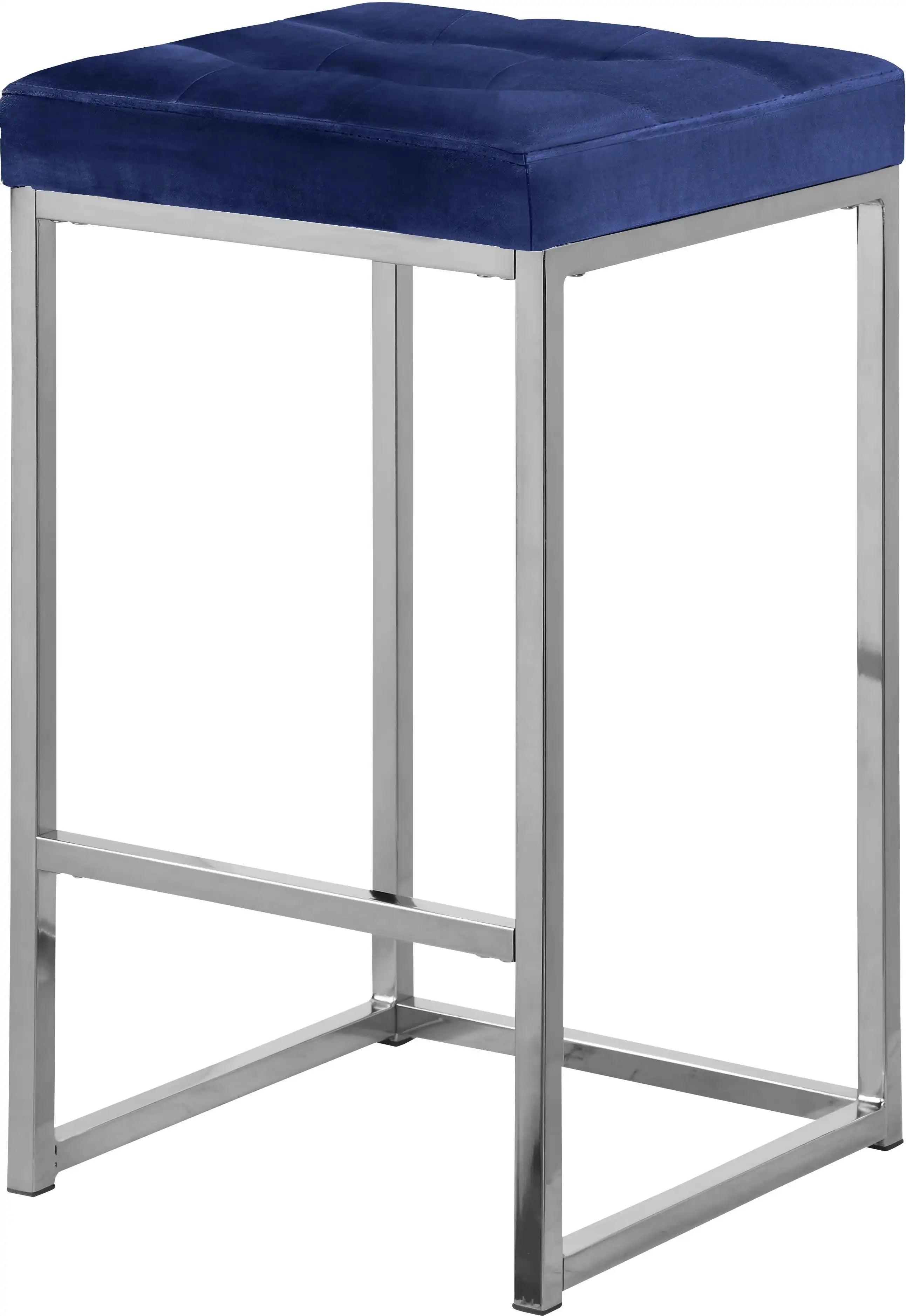 Nicola - Velvet Stool (Set of 2) - Best Buy Furniture