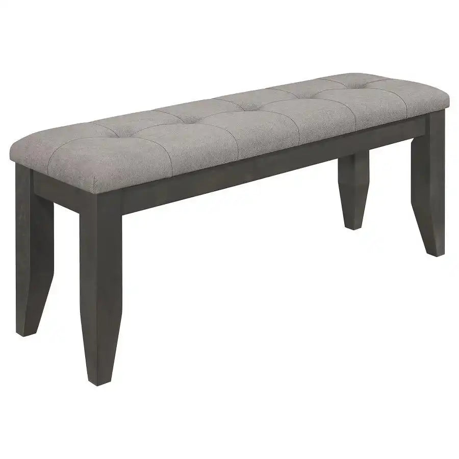 Dalila - Tufted Upholstered Dining Bench - Best Buy Furniture