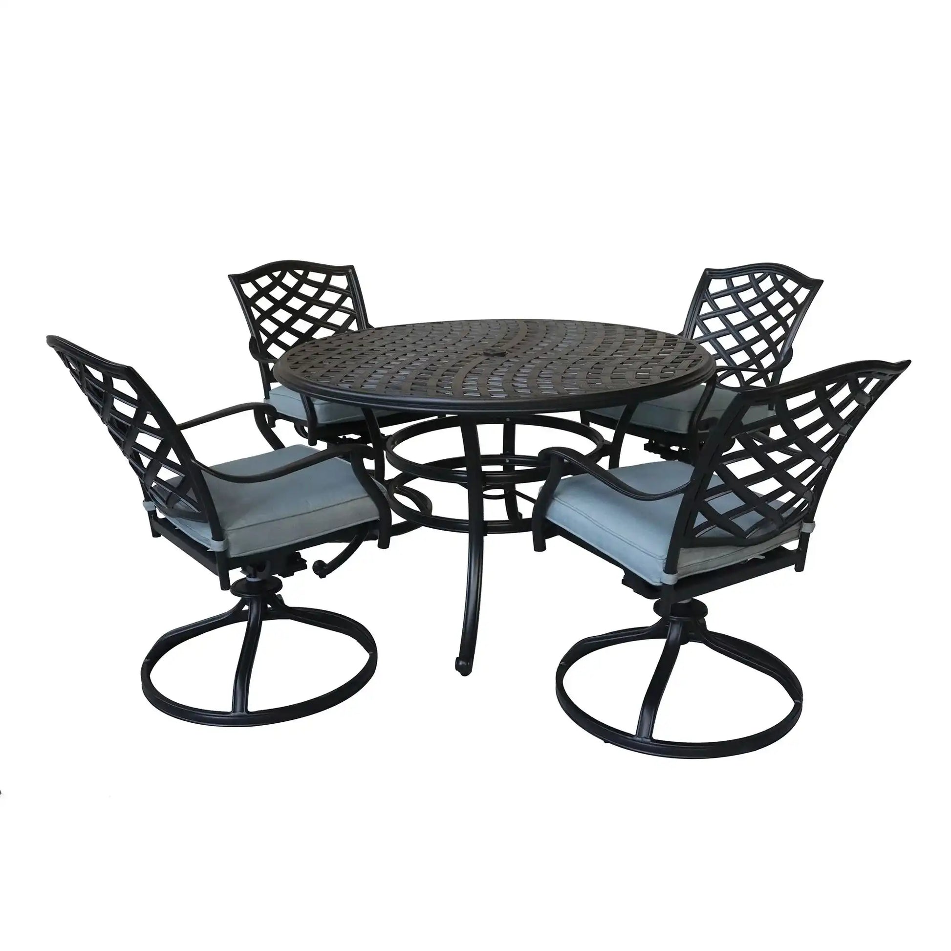 Aluminum Round Dining Set - Best Buy Furniture