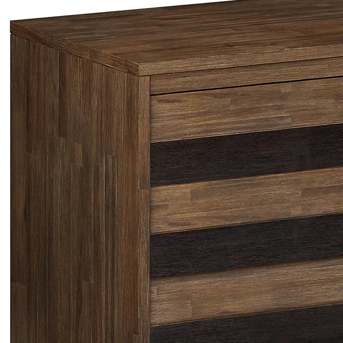 Clarkson - Sideboard Buffet - Rustic Natural Aged Brown - Best Buy Furniture