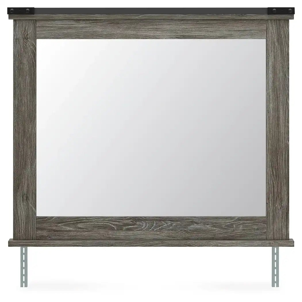 Frandern - Bedroom Mirror - Gray - Best Buy Furniture