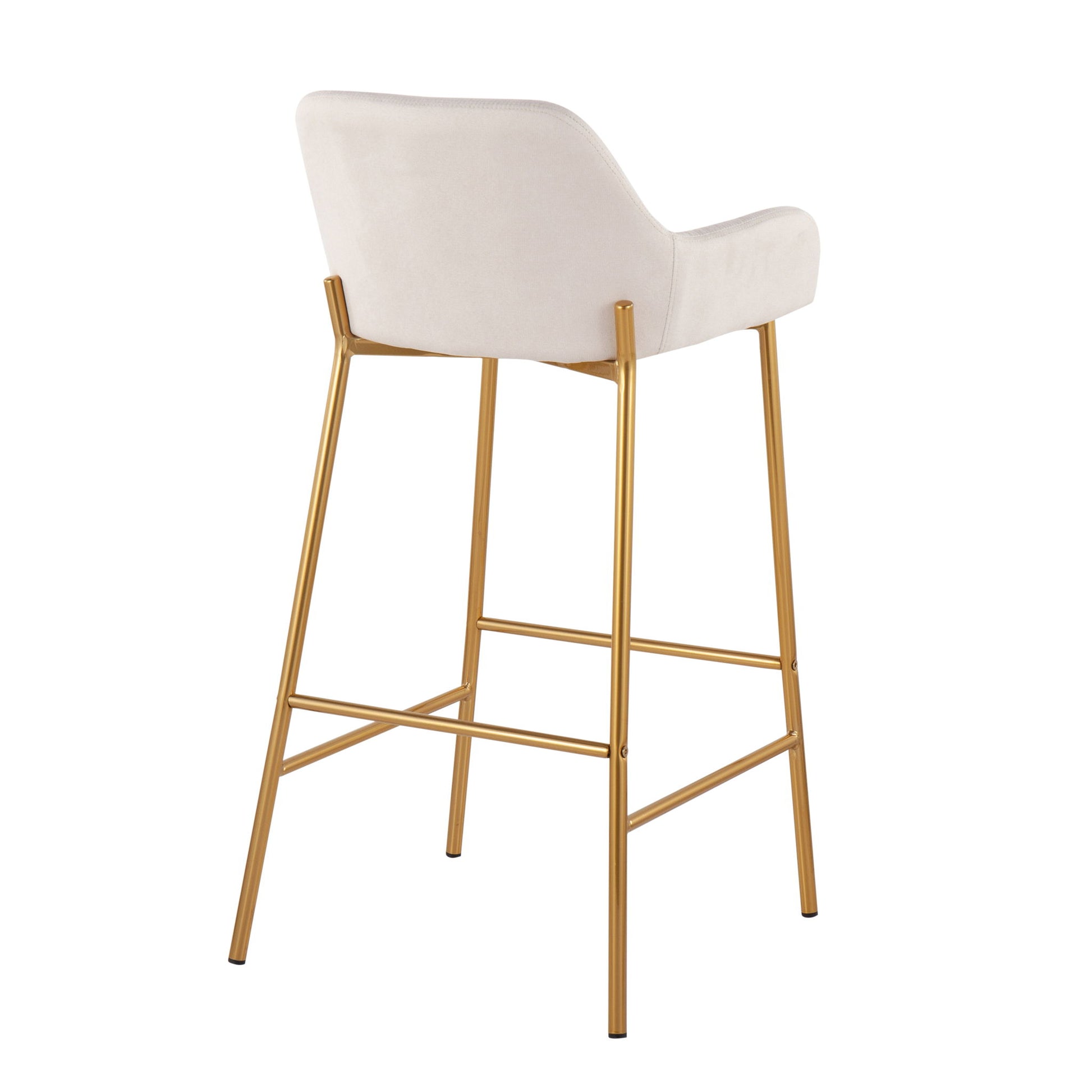 Daniella - Contemporary / Glam Fixed Height Bar Stool (Set of 2) - Best Buy Furniture